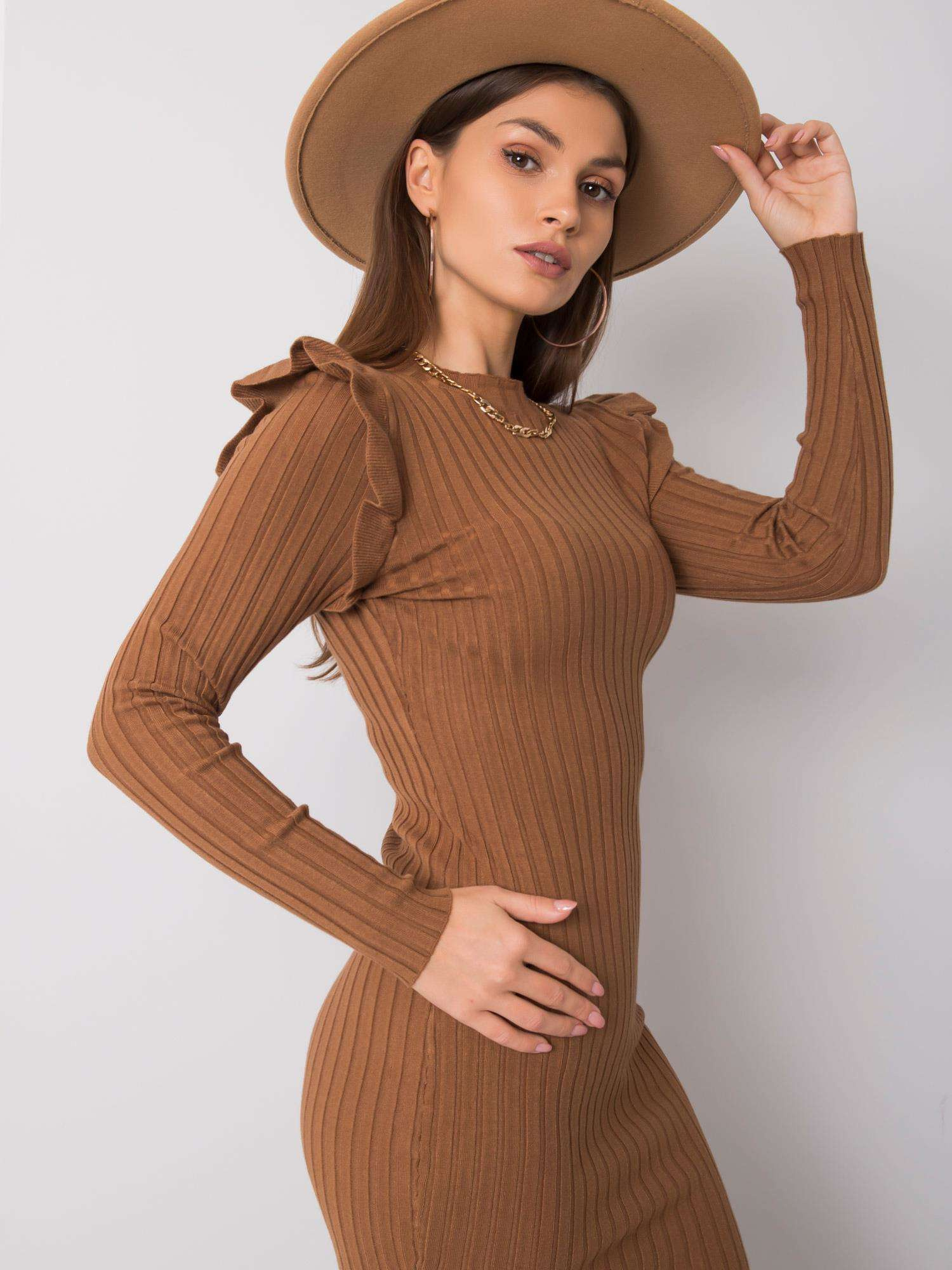 Sukienka Jasny brązowy - obrazek 4