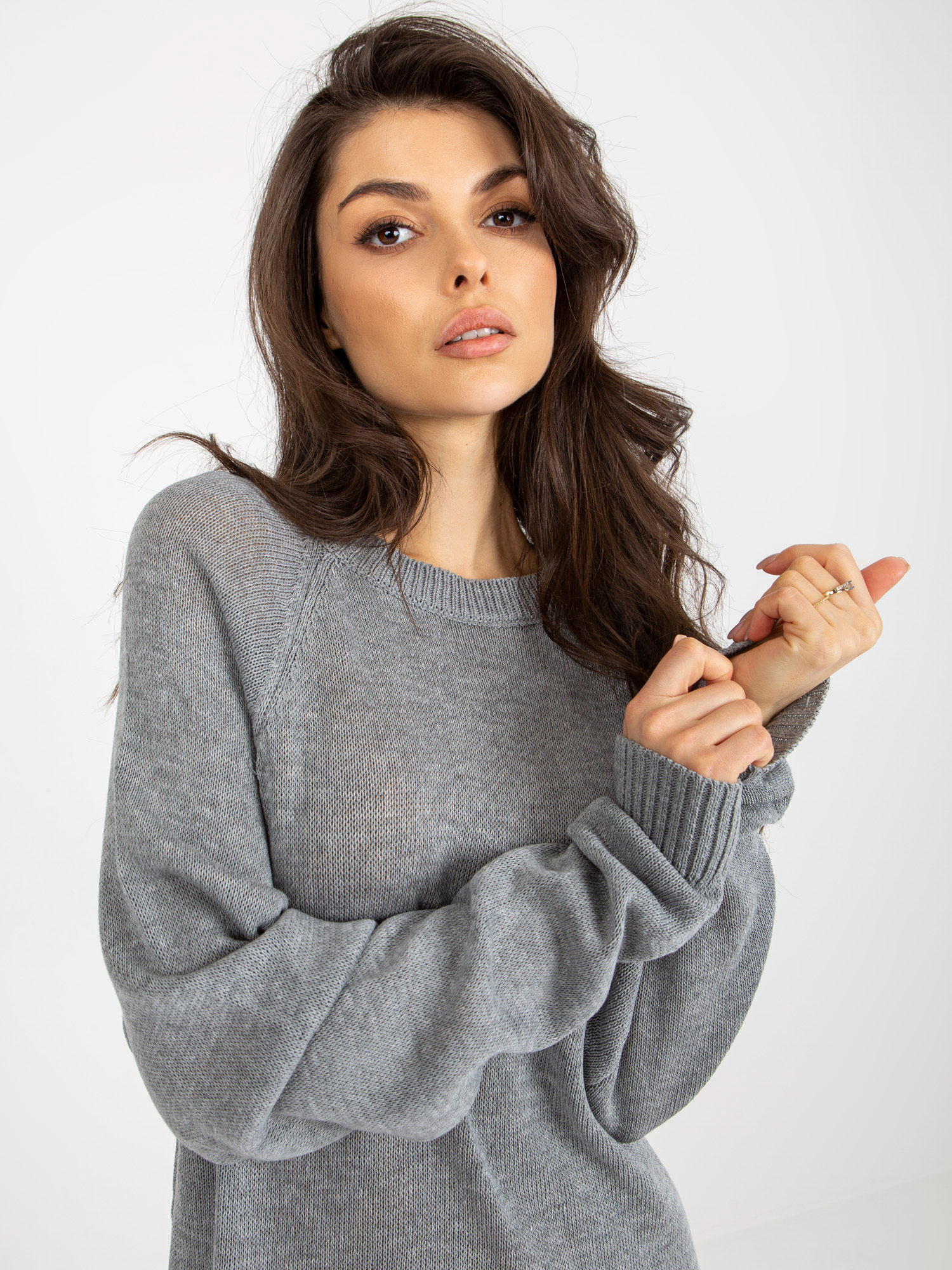 Sweter Szary - obrazek 4