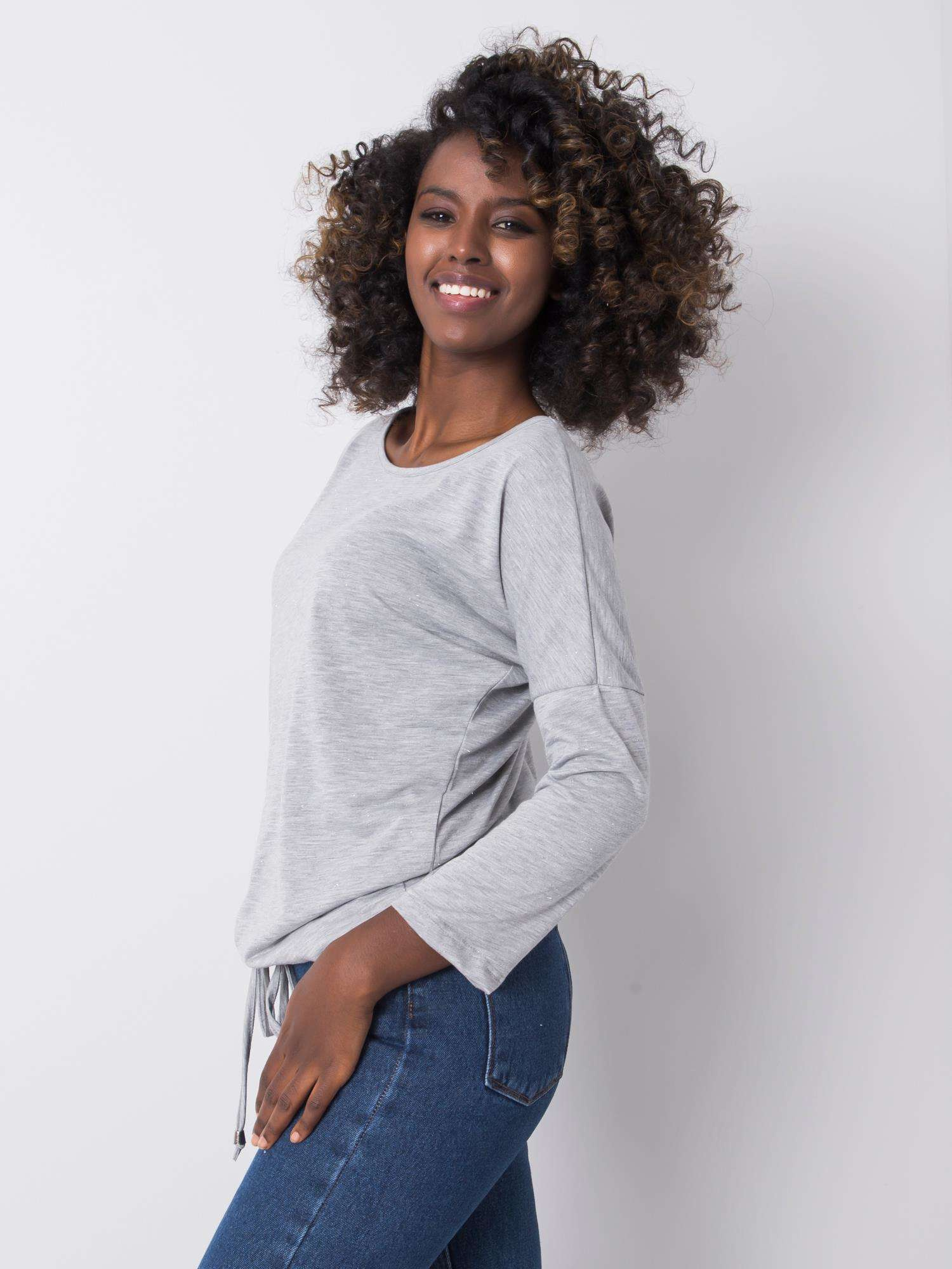 Bluzka Szary - obrazek 4