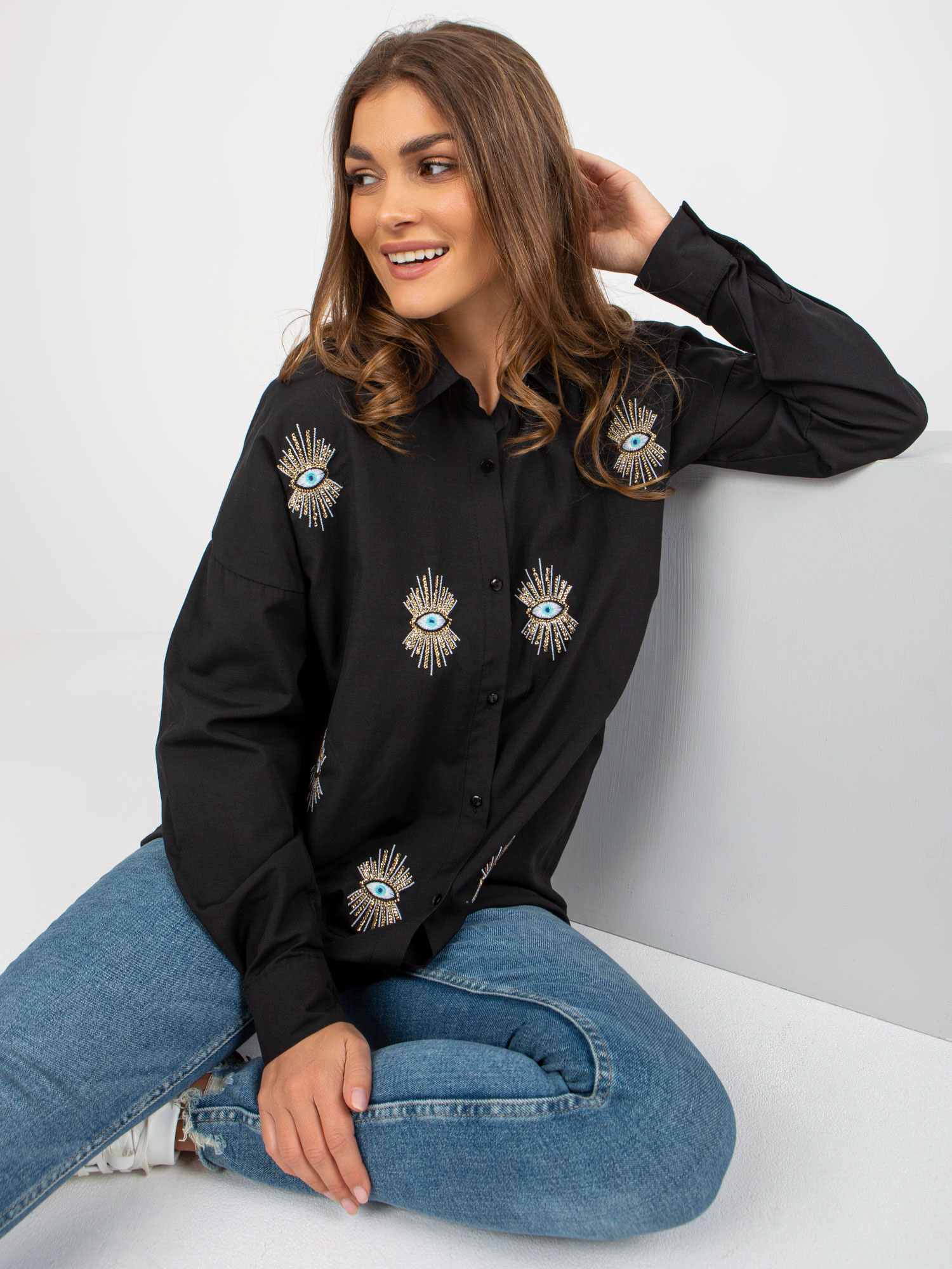 Koszula Czarny - obrazek 4