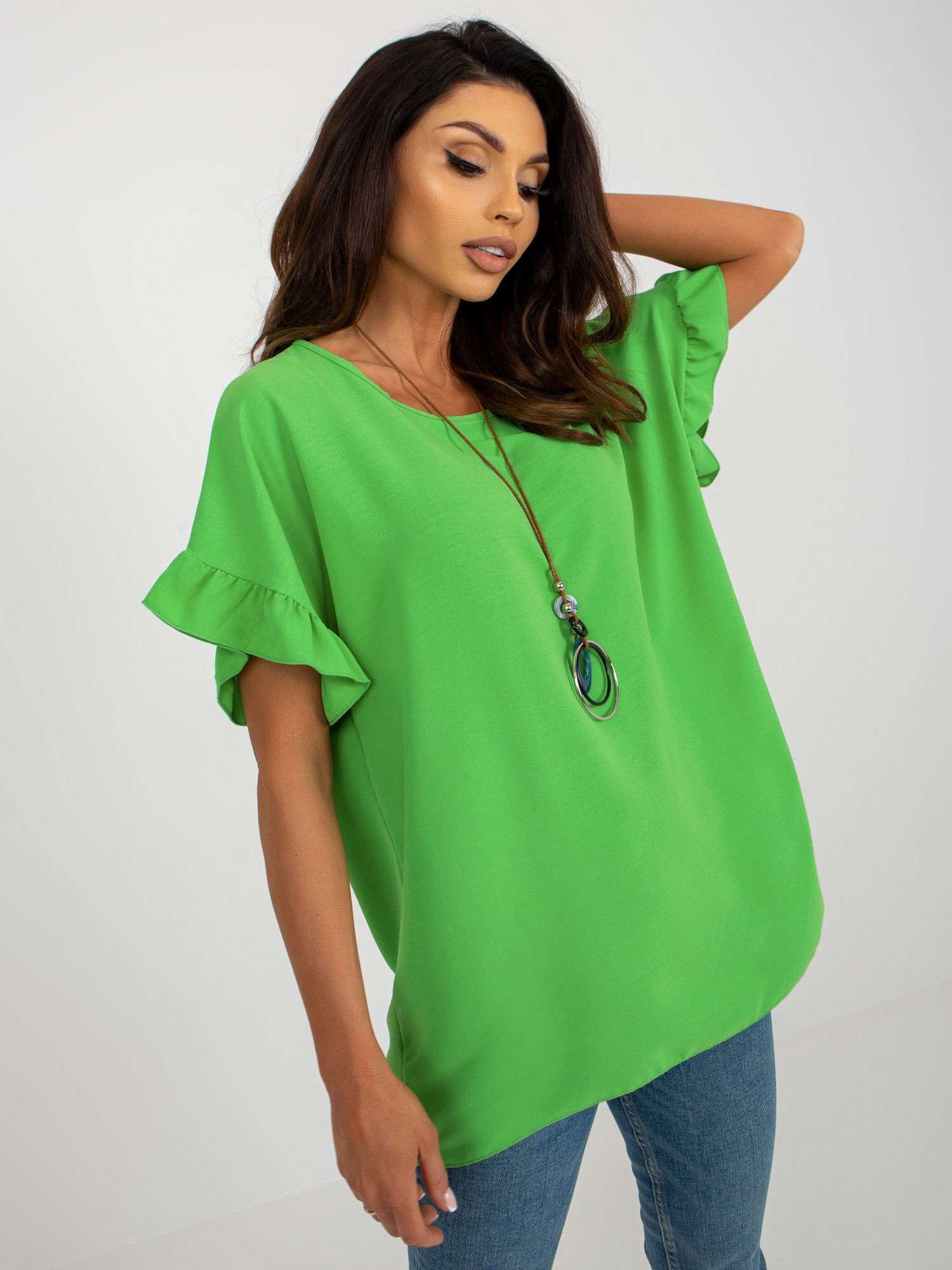 Bluzka Jasny zielony - obrazek 4