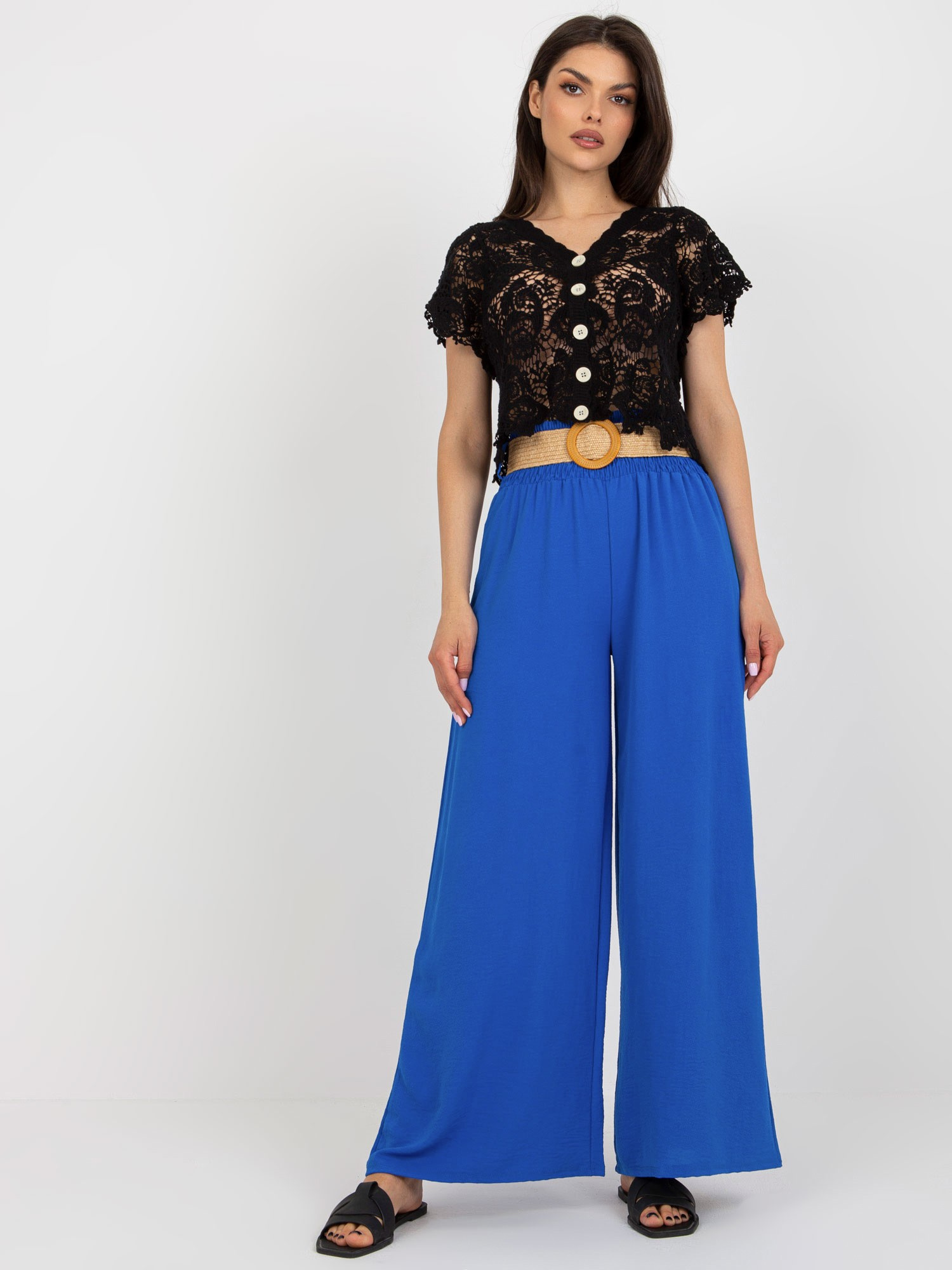 Spodnie Kobaltowy - obrazek 4