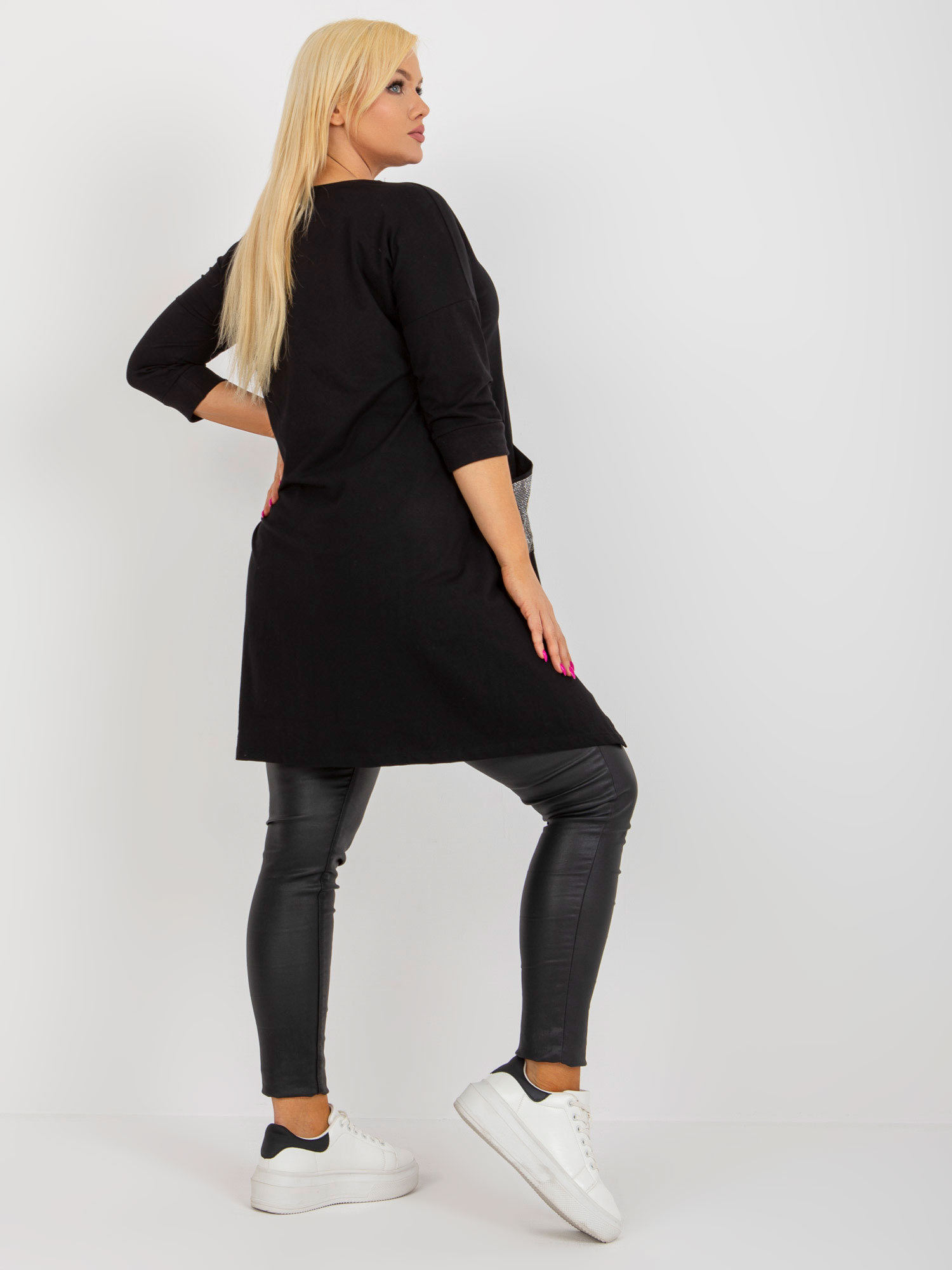 Bluzka Czarny - obrazek 4