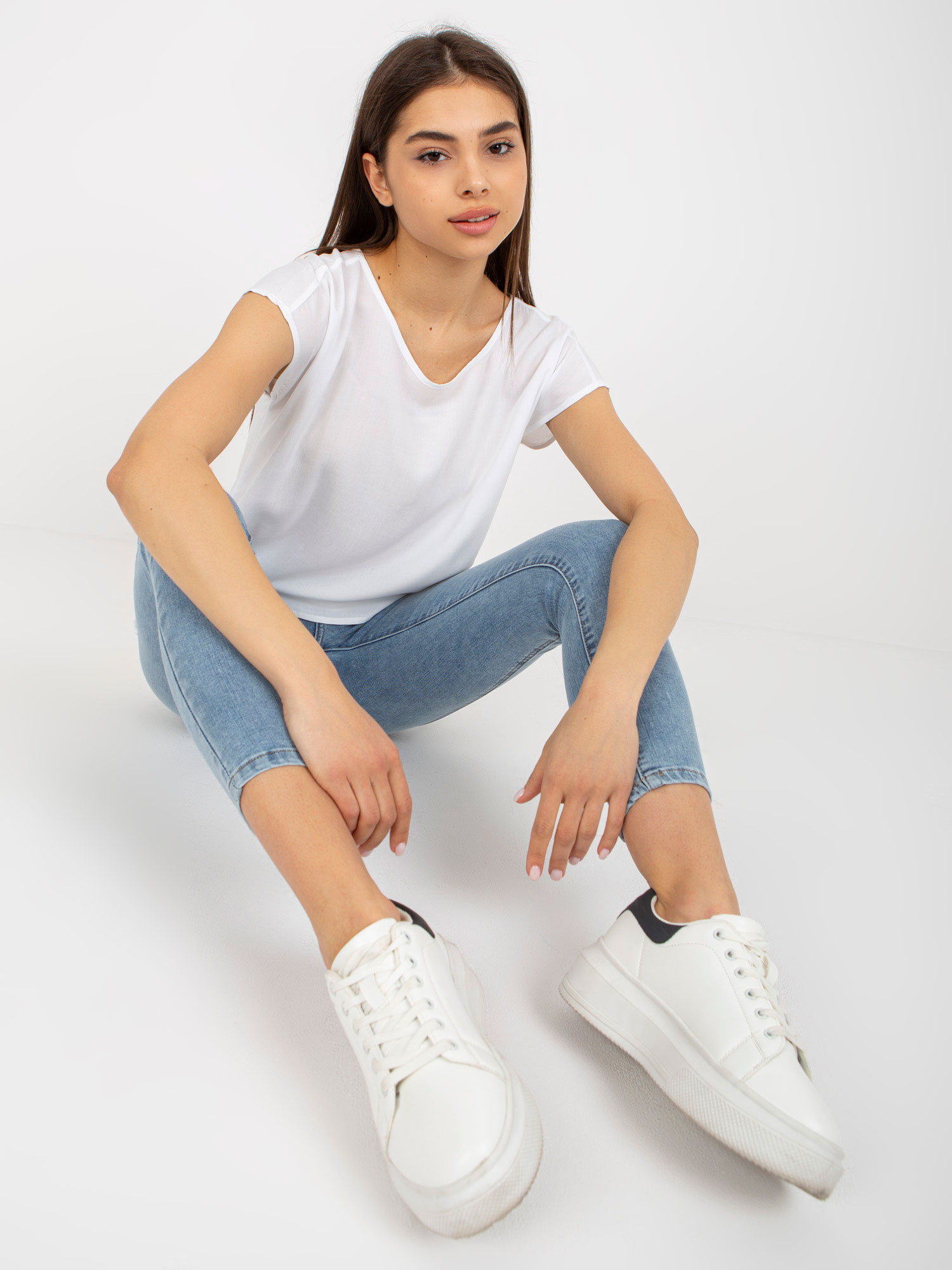 Bluzka Biały - obrazek 4