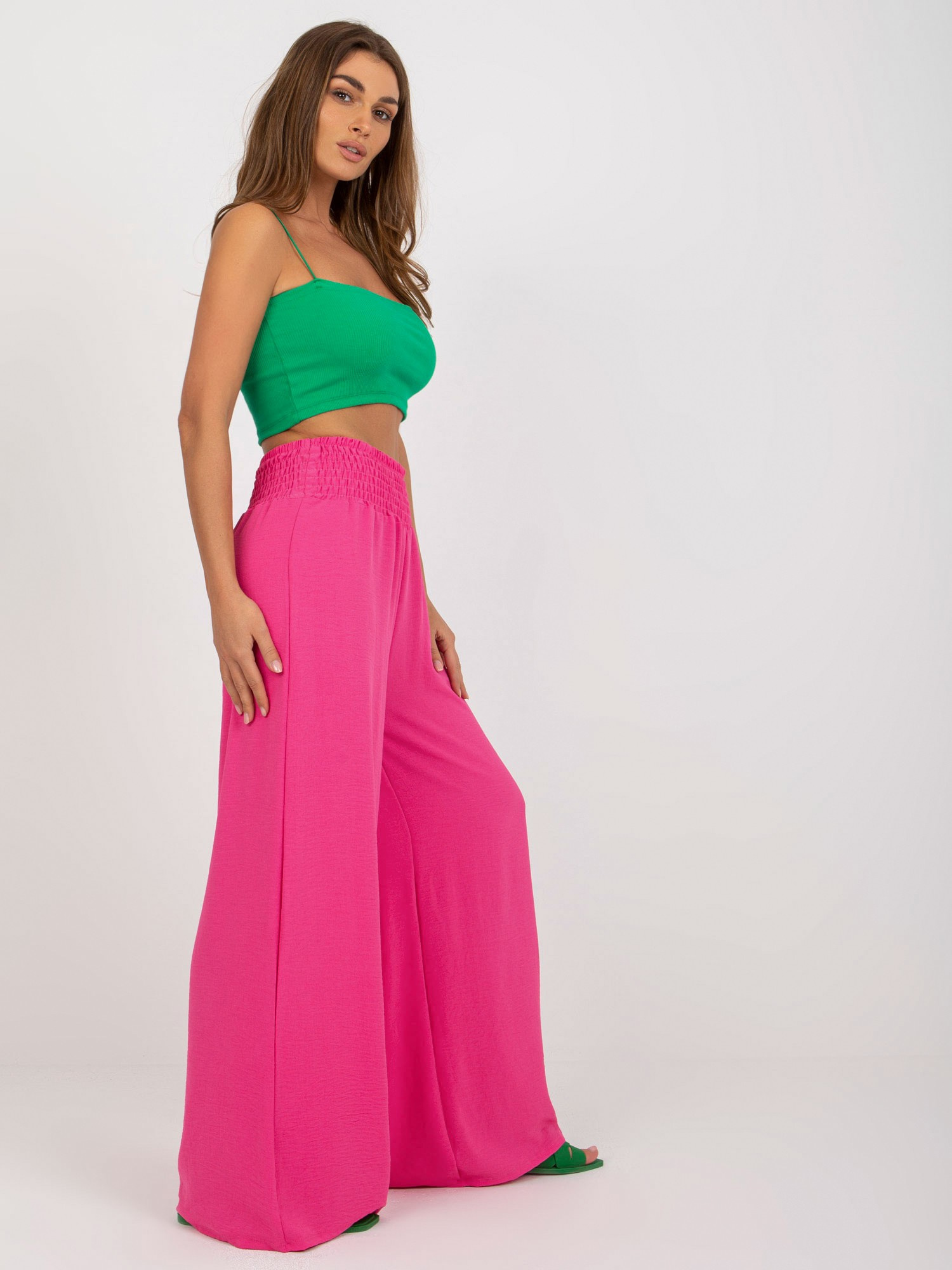 Spodnie Ciemny różowy - obrazek 4