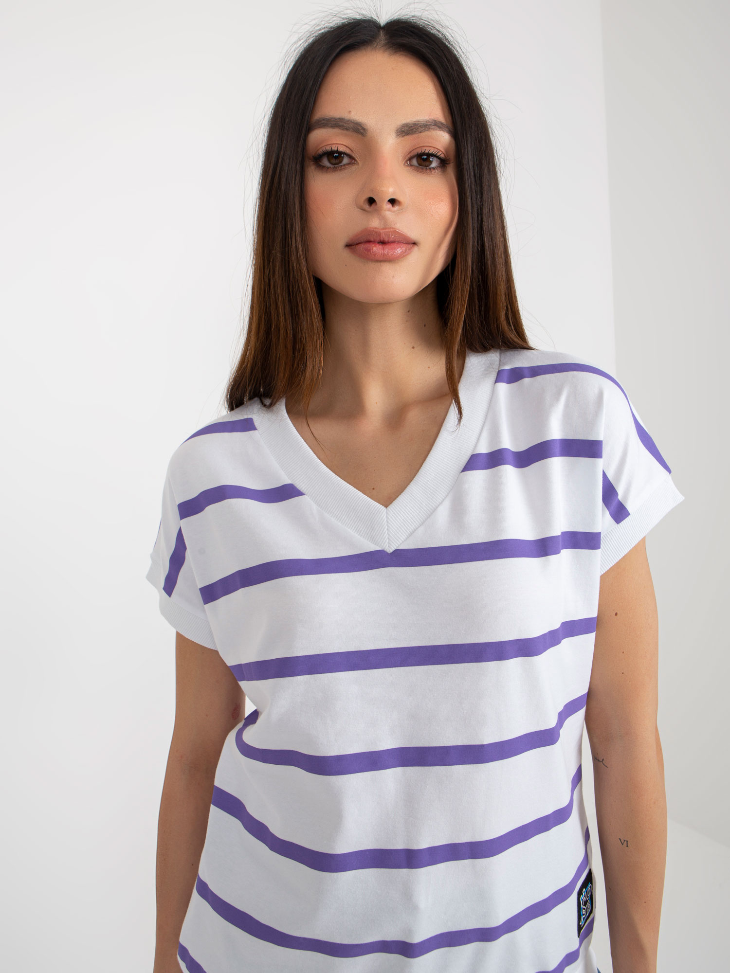 Bluzka Fioletowy - obrazek 4