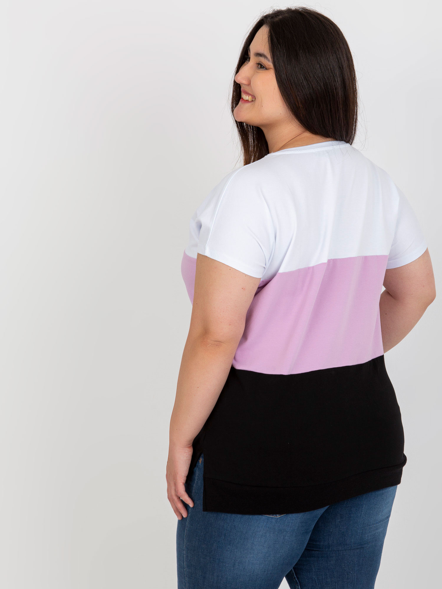 Bluzka Jasny fioletowy - obrazek 4