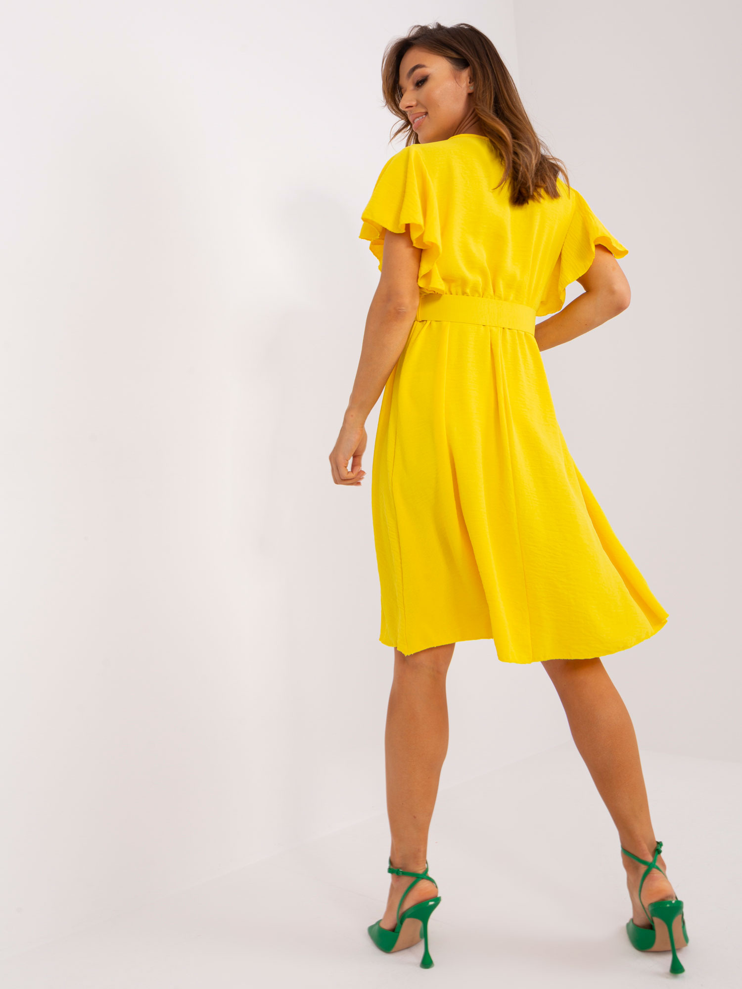 Sukienka żółty - obrazek 4