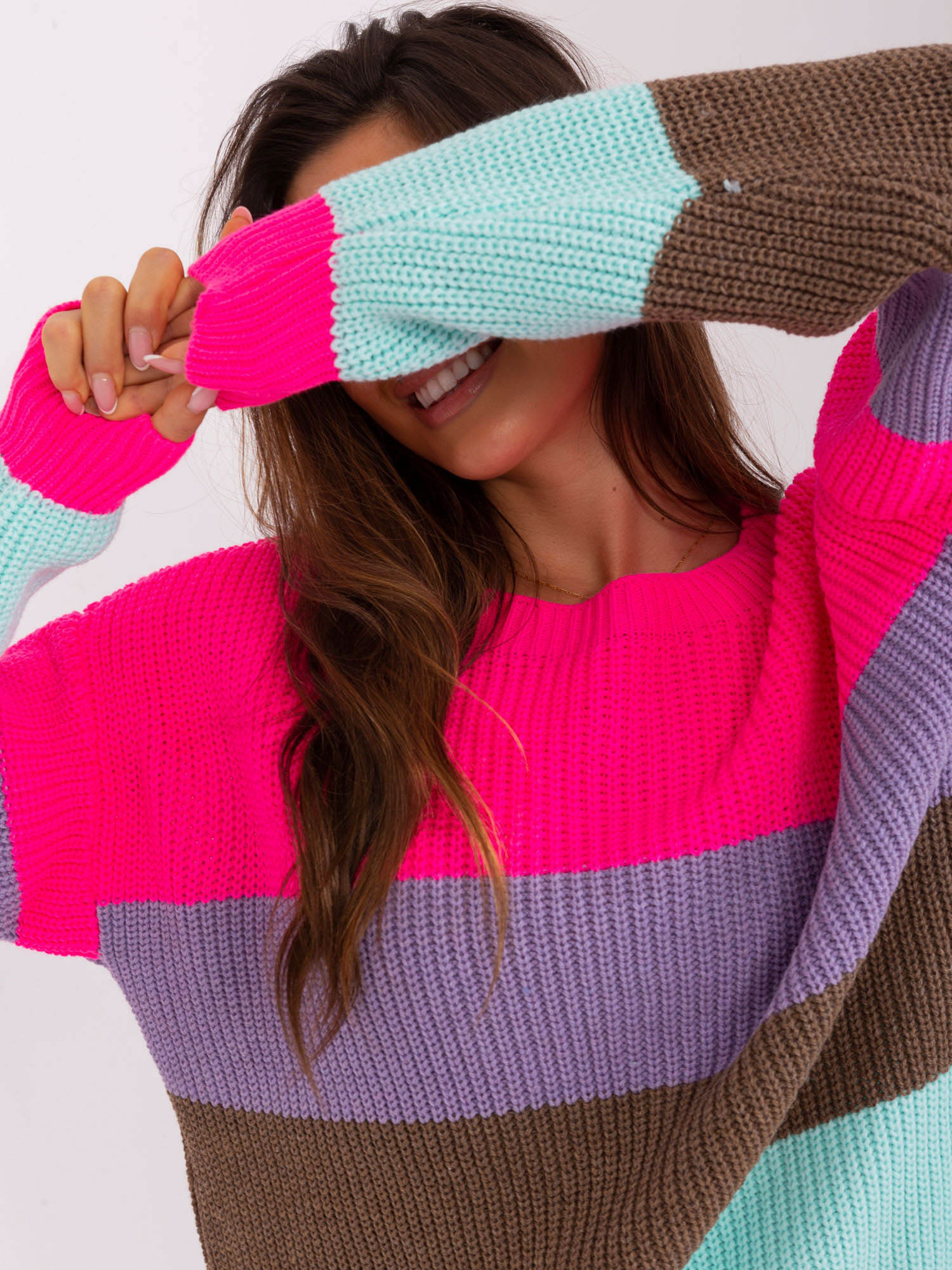 Sweter Brązowy - obrazek 4