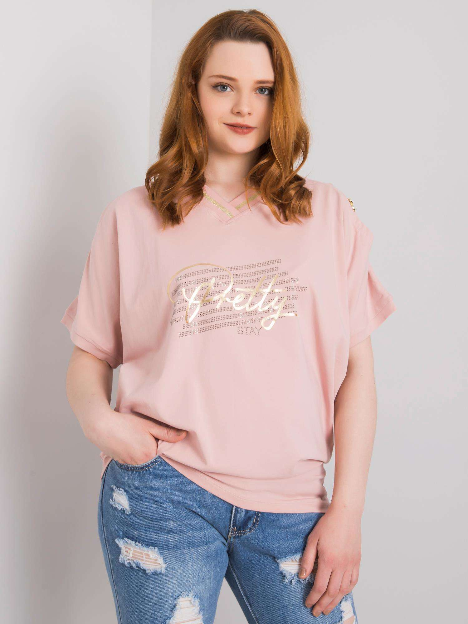 Bluzka Jasny różowy - obrazek 4