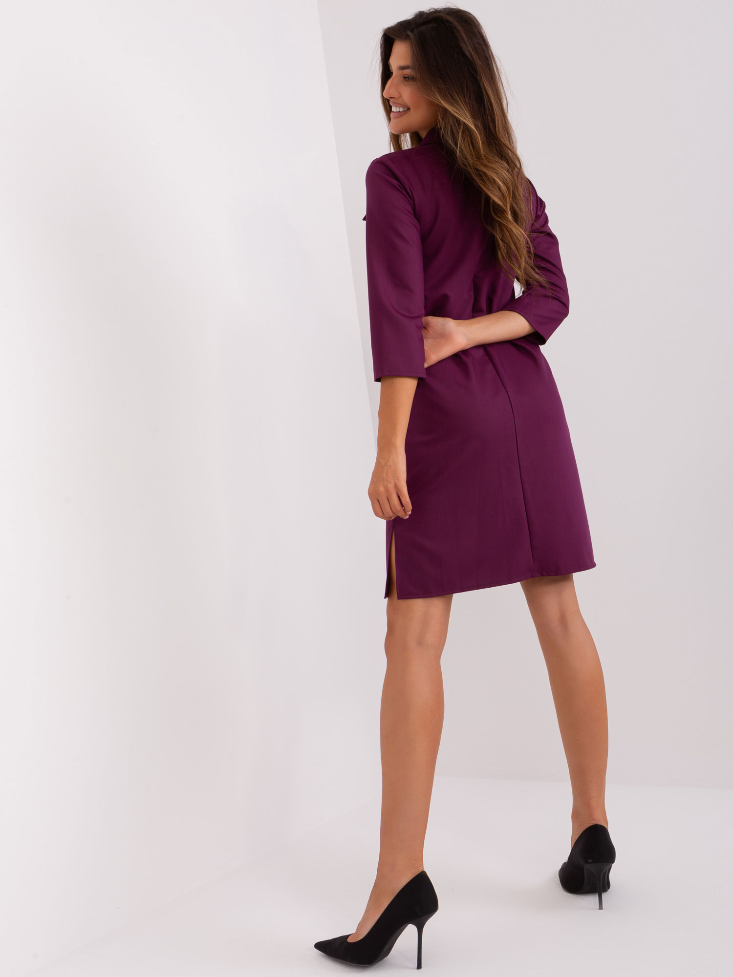 Sukienka Fioletowy - obrazek 4