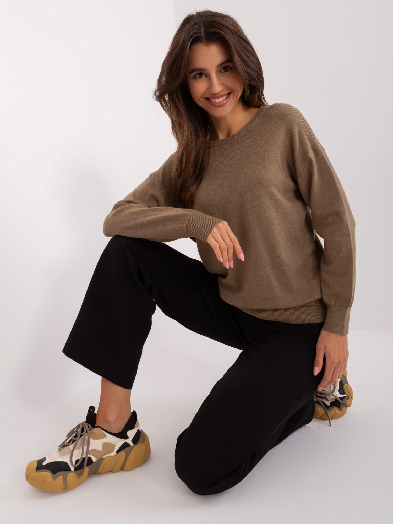 Sweter Brązowy - obrazek 4