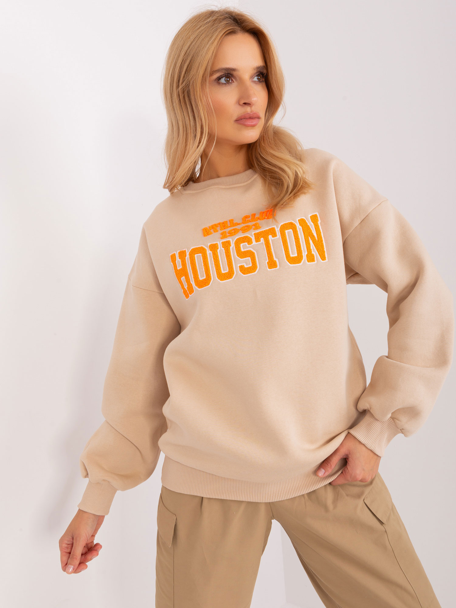 Bluza Beżowy - obrazek 4