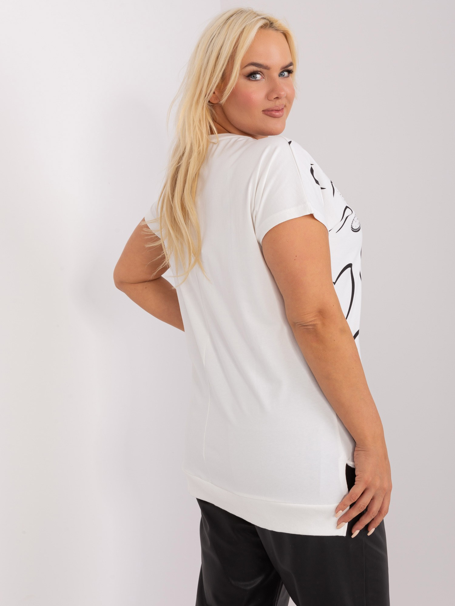 Bluzka Ecru - obrazek 4