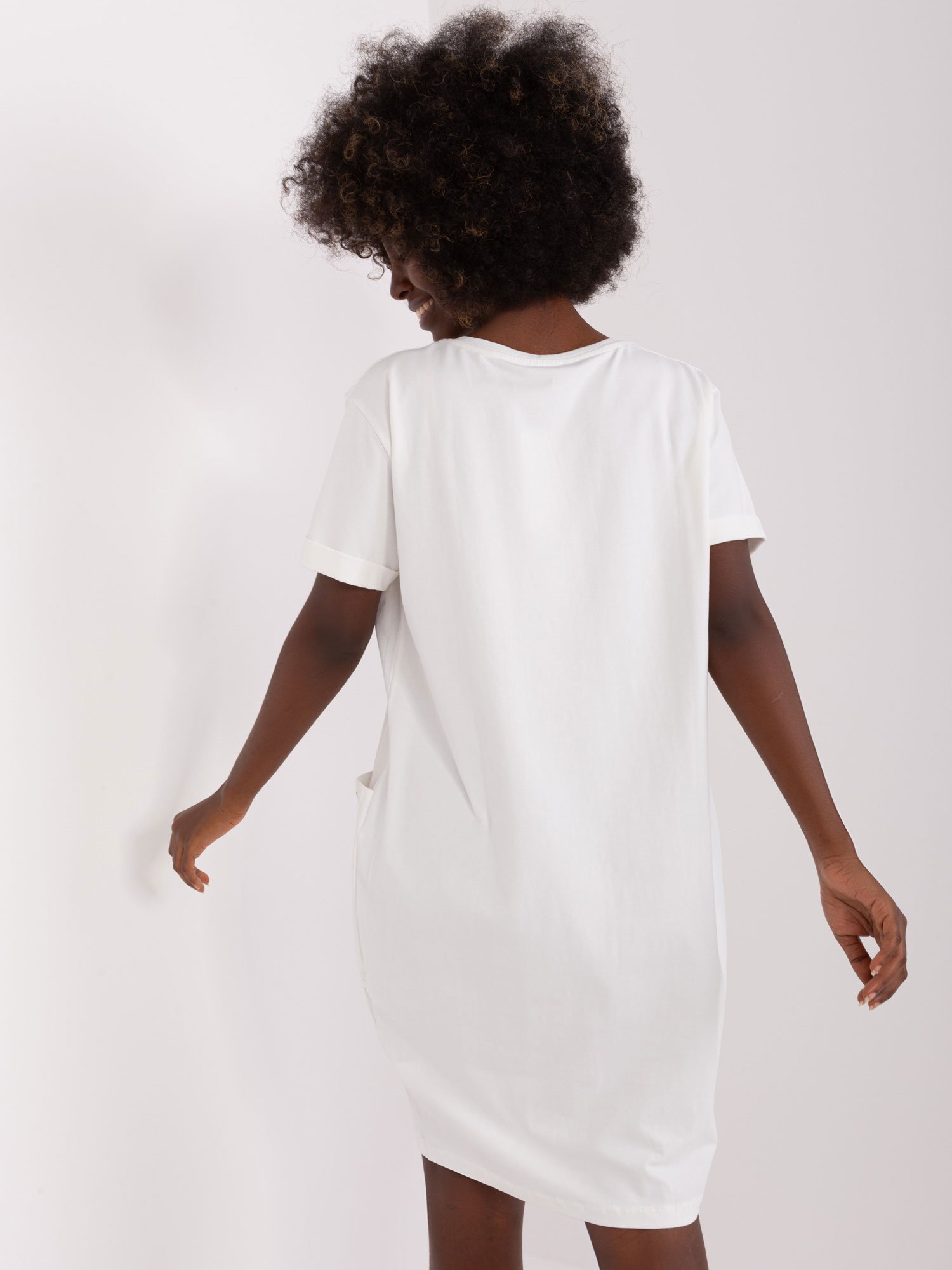 Sukienka Ecru - obrazek 4