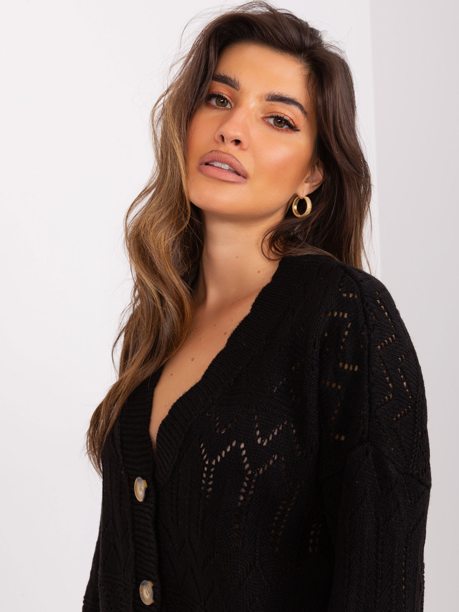 Sweter Czarny - obrazek 4