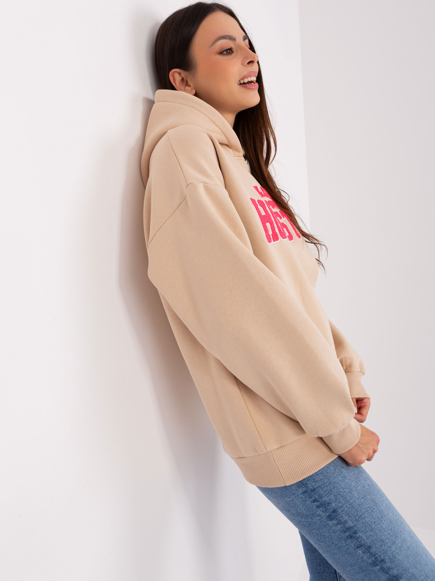 Bluza Beżowy - obrazek 4