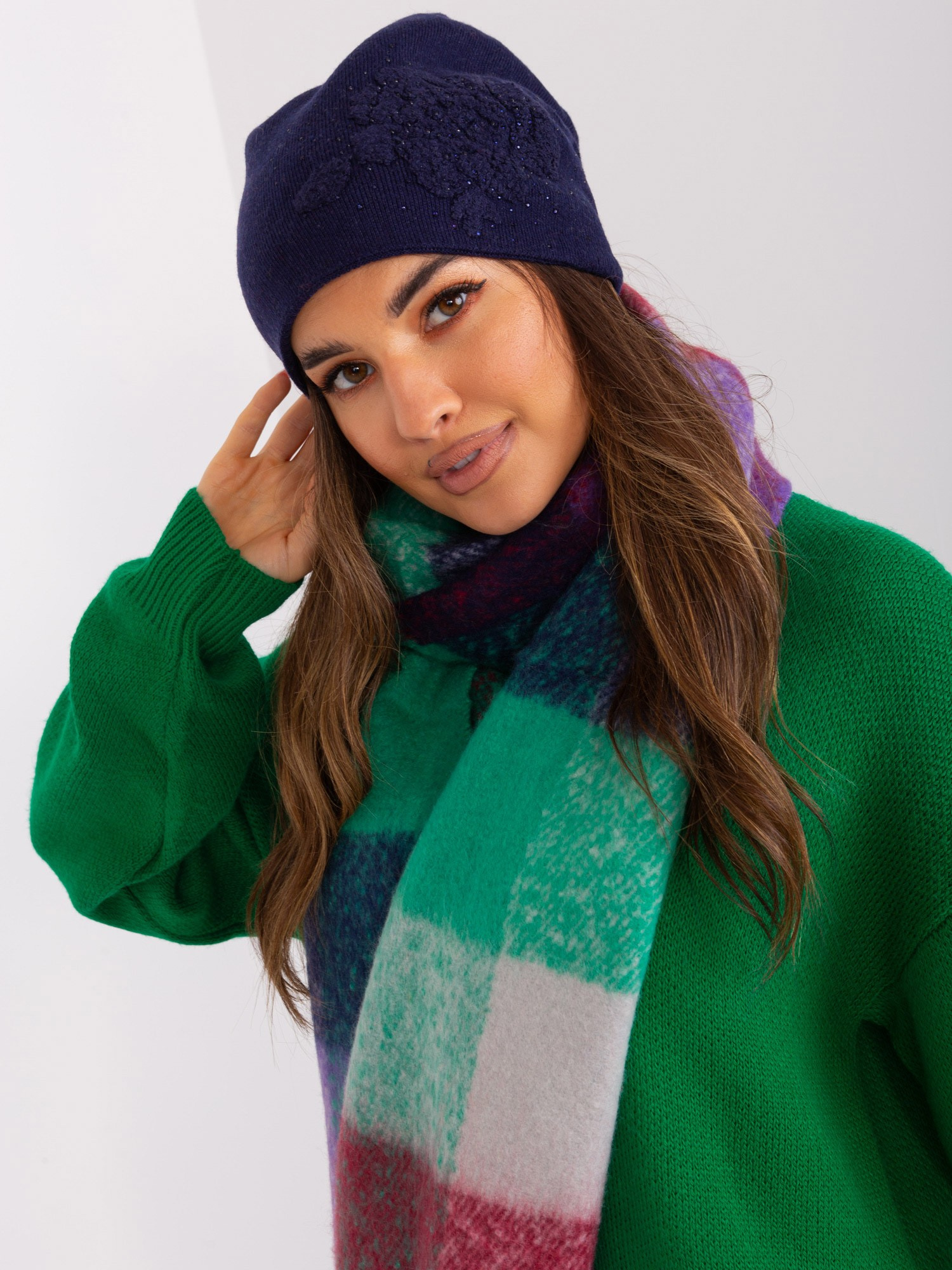 Czapka Granatowy - obrazek 4