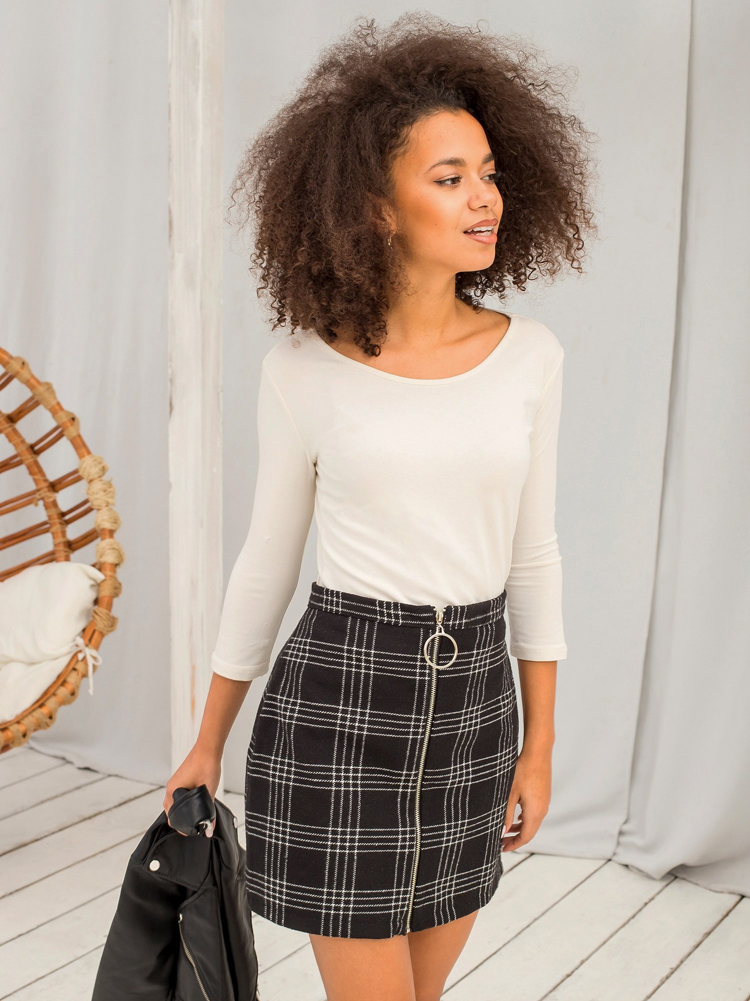 Bluzka Jasny beżowy - obrazek 4