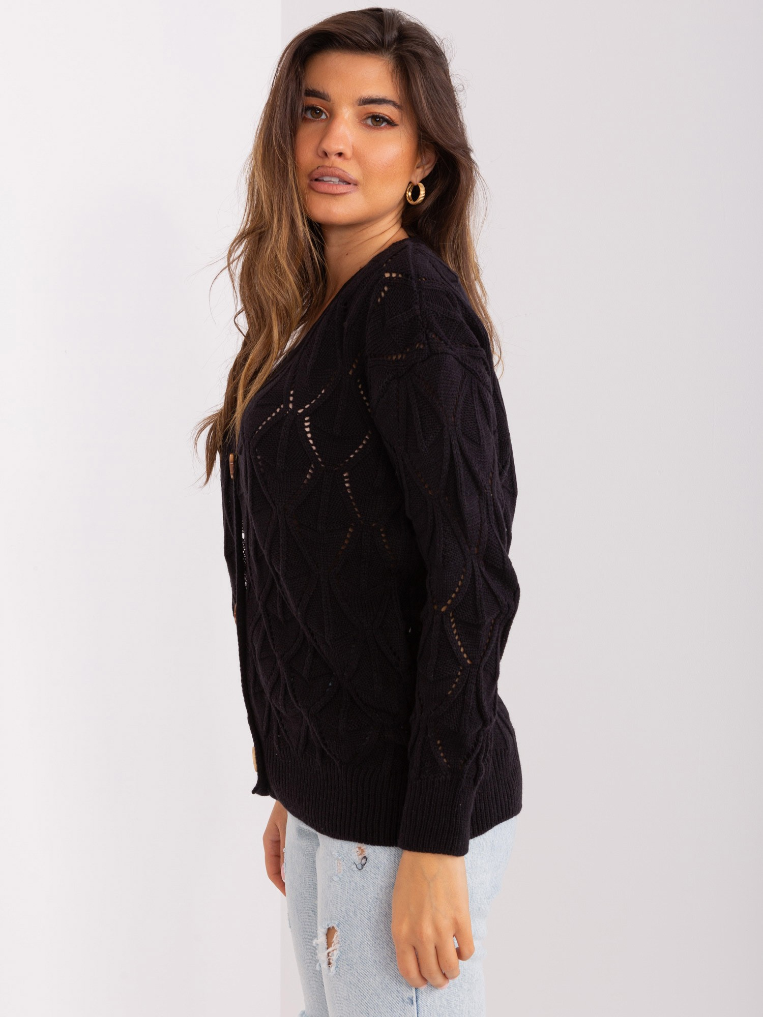 Sweter Czarny - obrazek 4