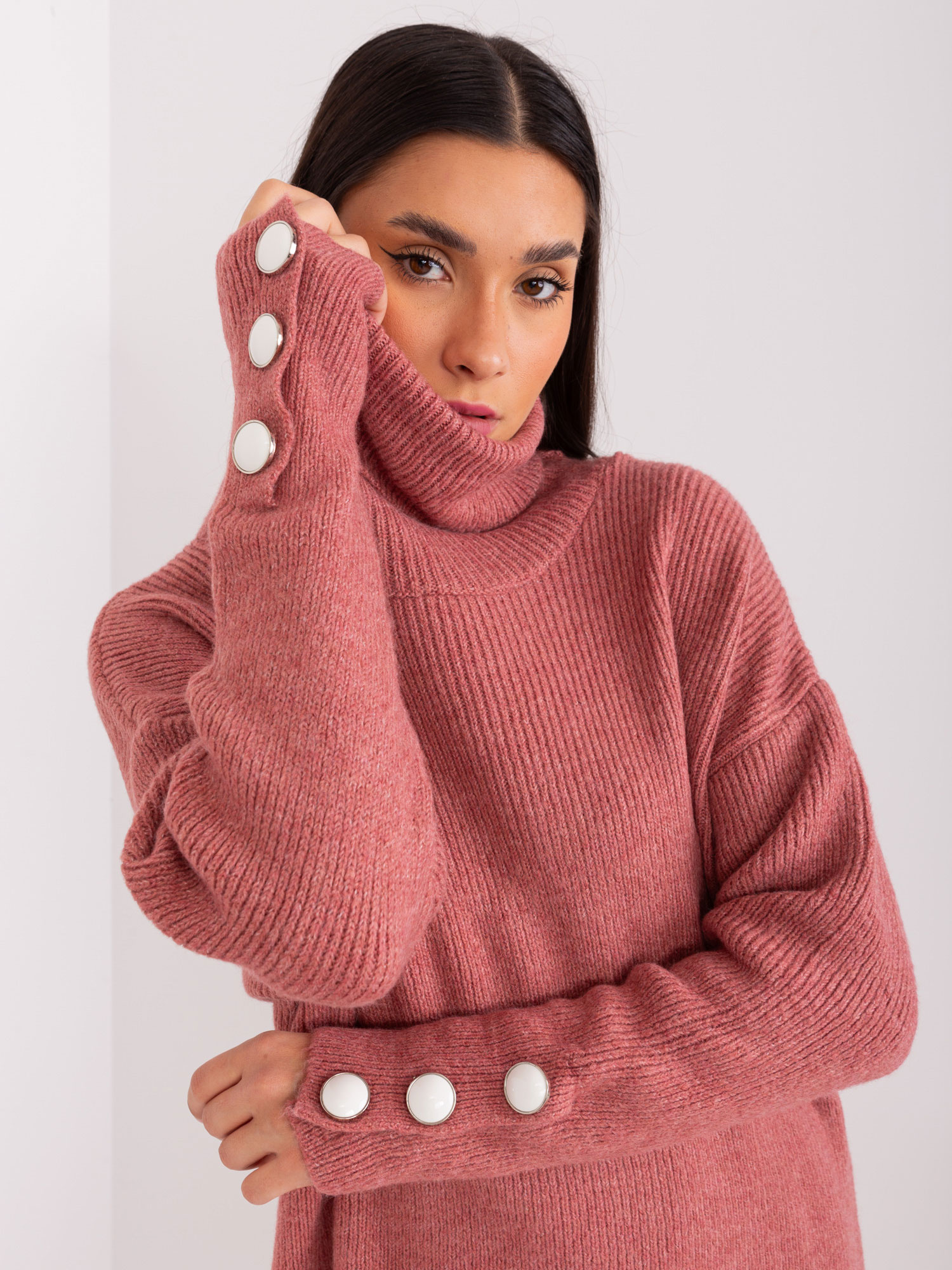 Sukienka Ciemny różowy - obrazek 4