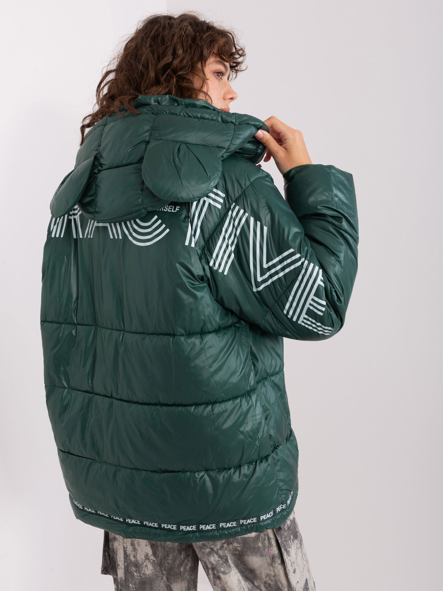 Kurtka Ciemny zielony - obrazek 4