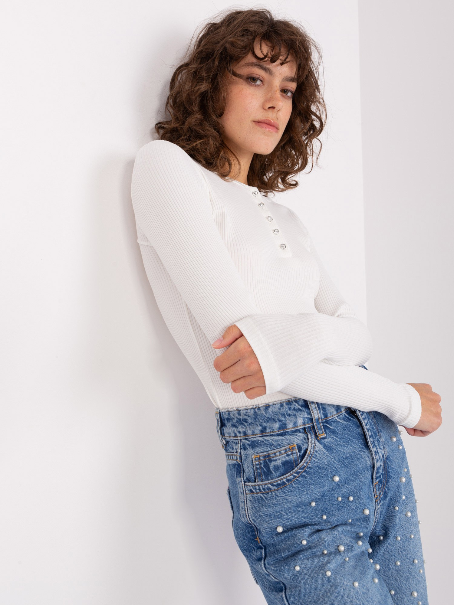 Bluzka Ecru - obrazek 4