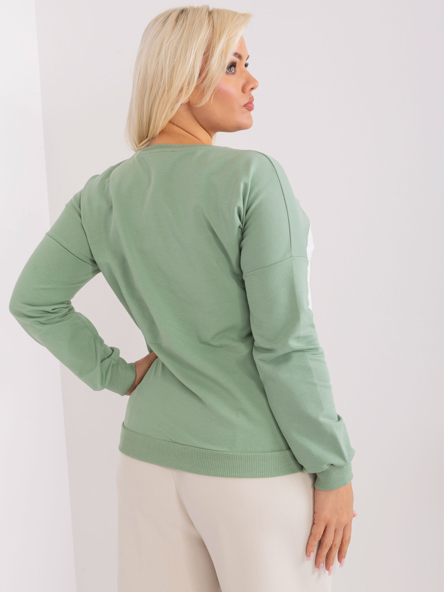 Bluzka Pistacjowy - obrazek 4
