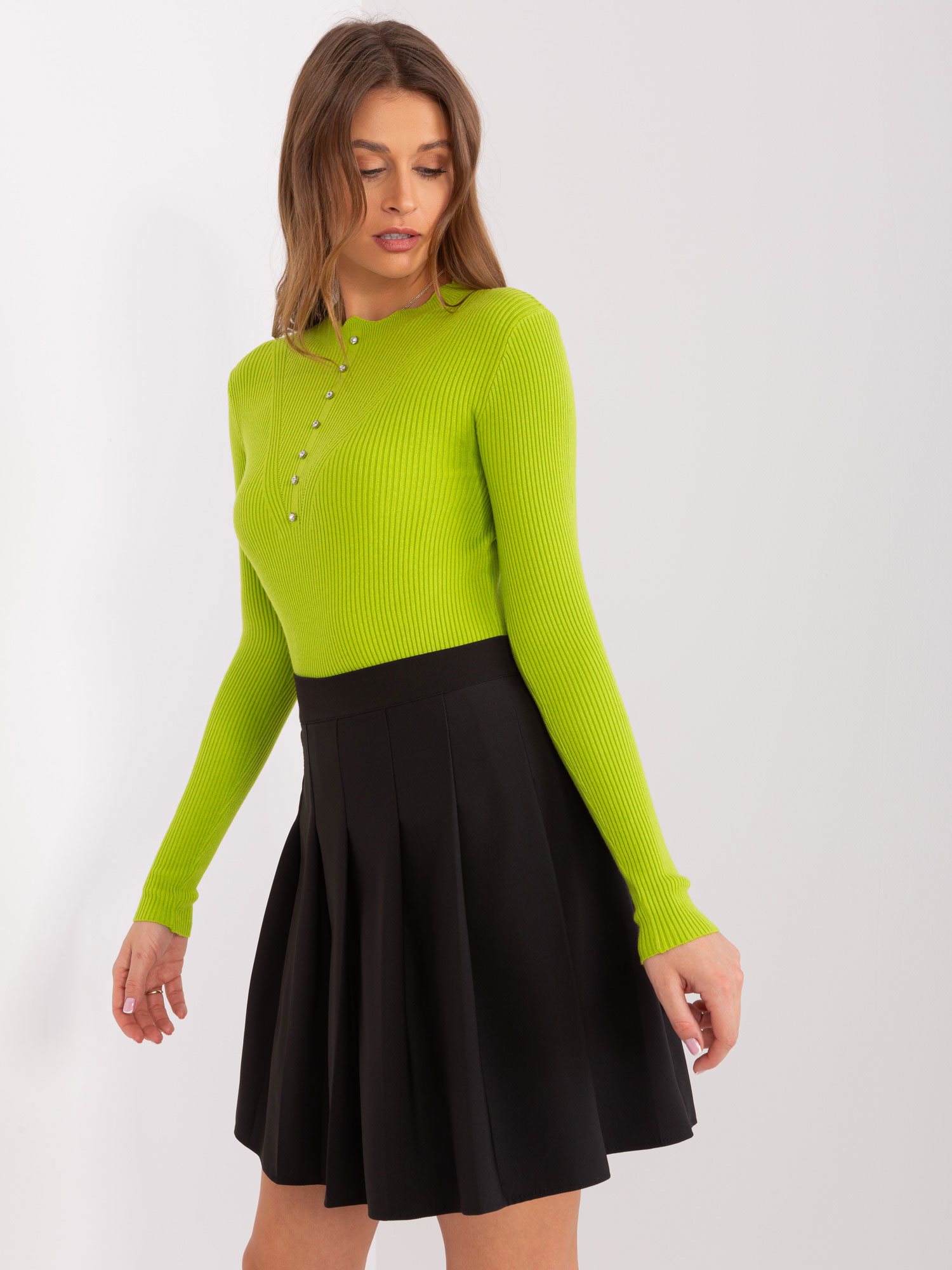 Sweter Limonkowy - obrazek 4