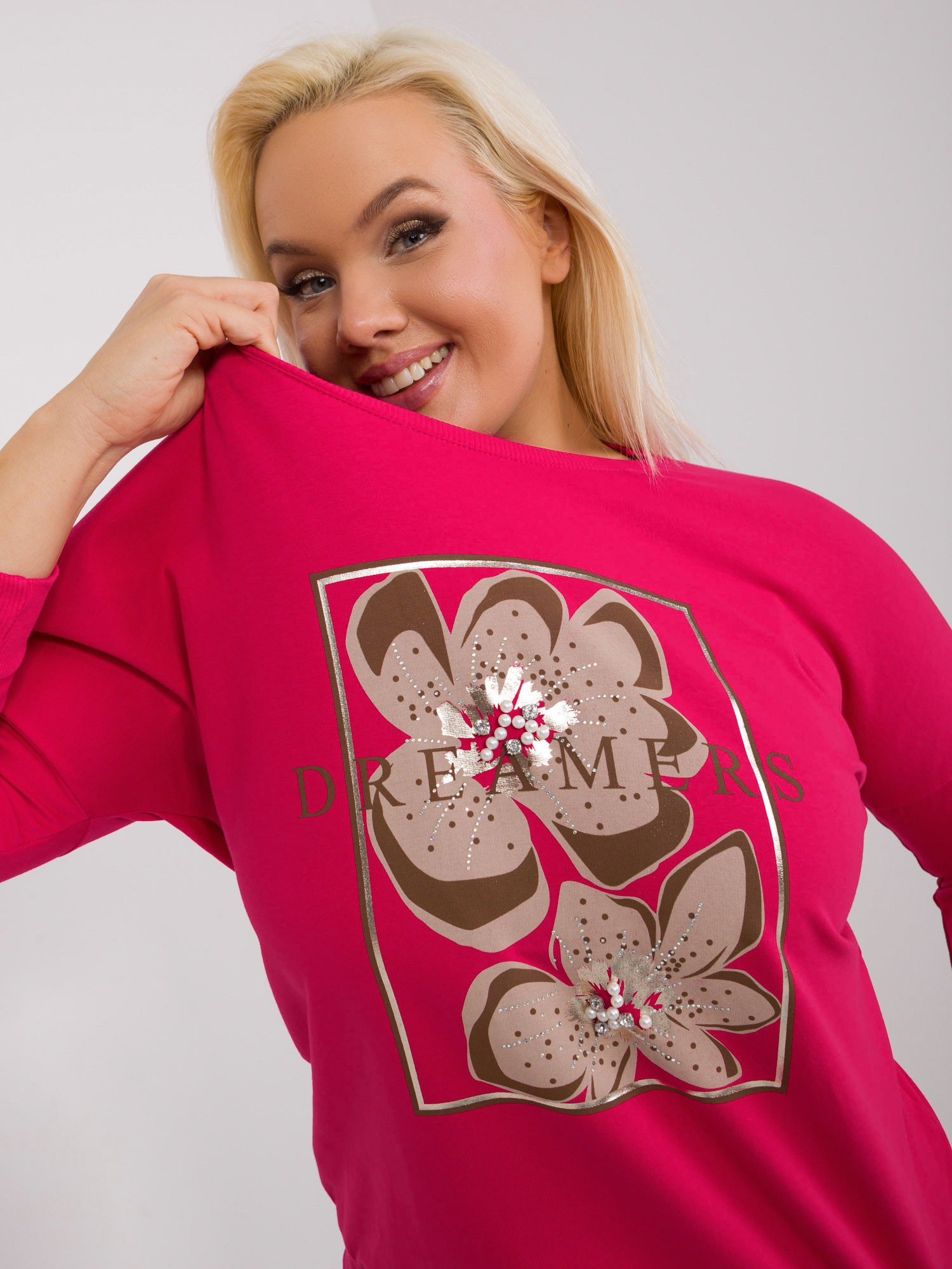 Bluzka Fuksjowy - obrazek 4