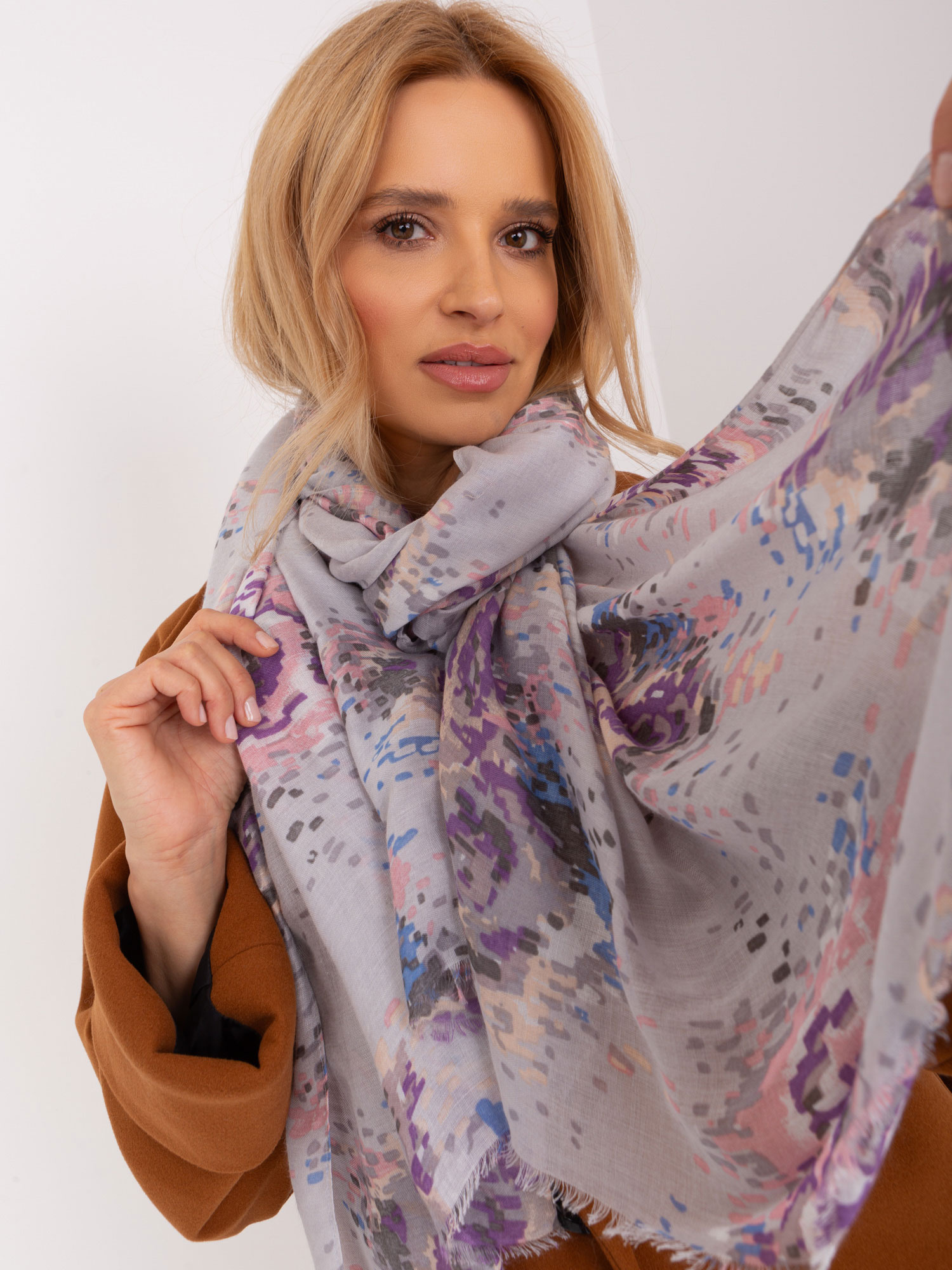 Chustka Szary - obrazek 4