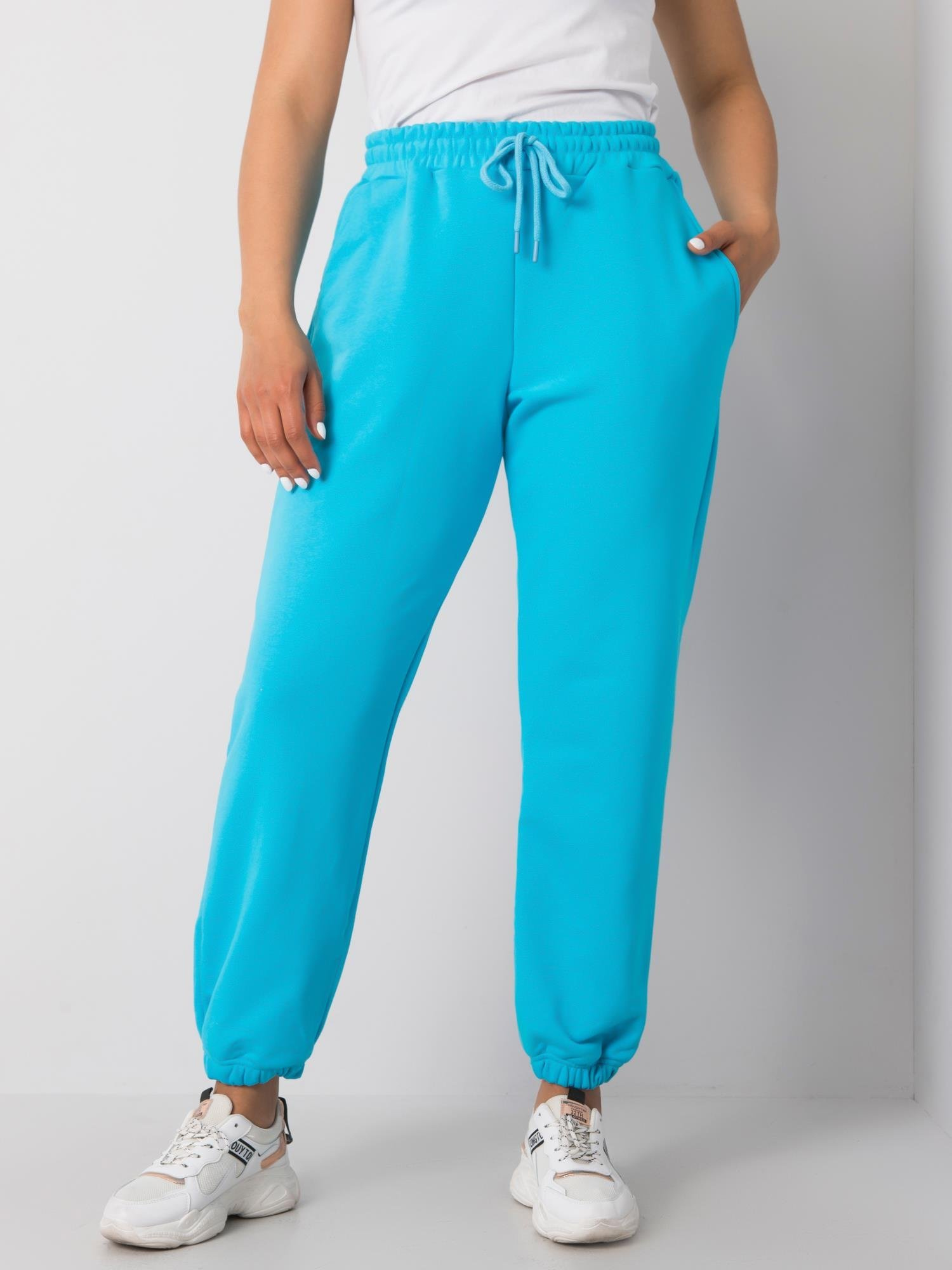 Spodnie dresowe Niebieski - obrazek 4