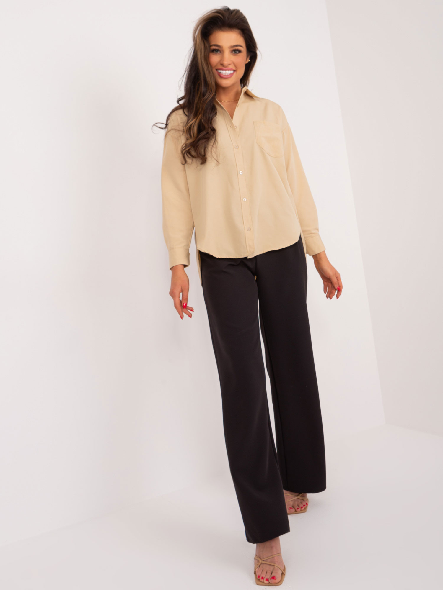 Koszula Beżowy - obrazek 4