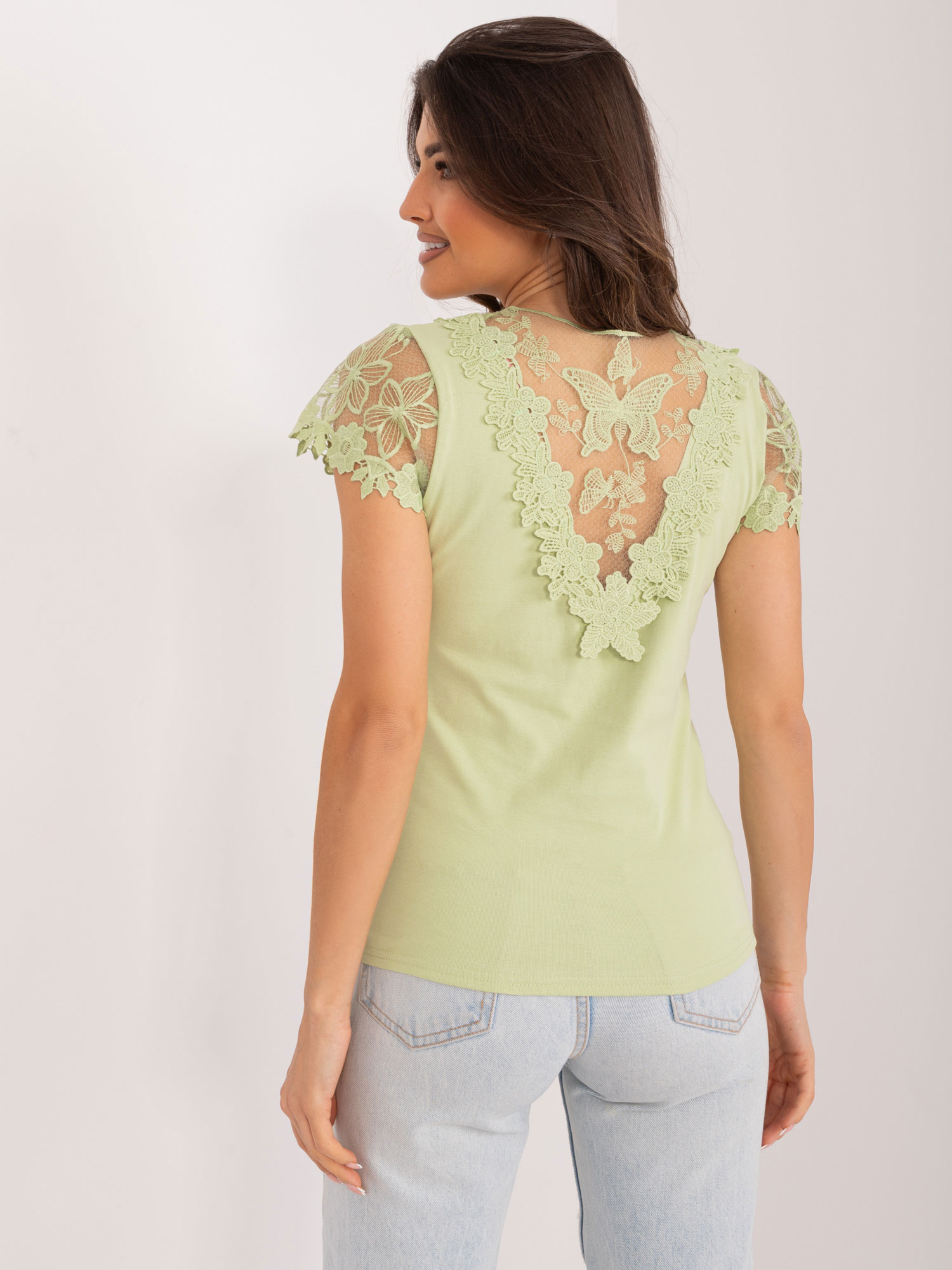 T-shirt Pistacjowy - obrazek 4