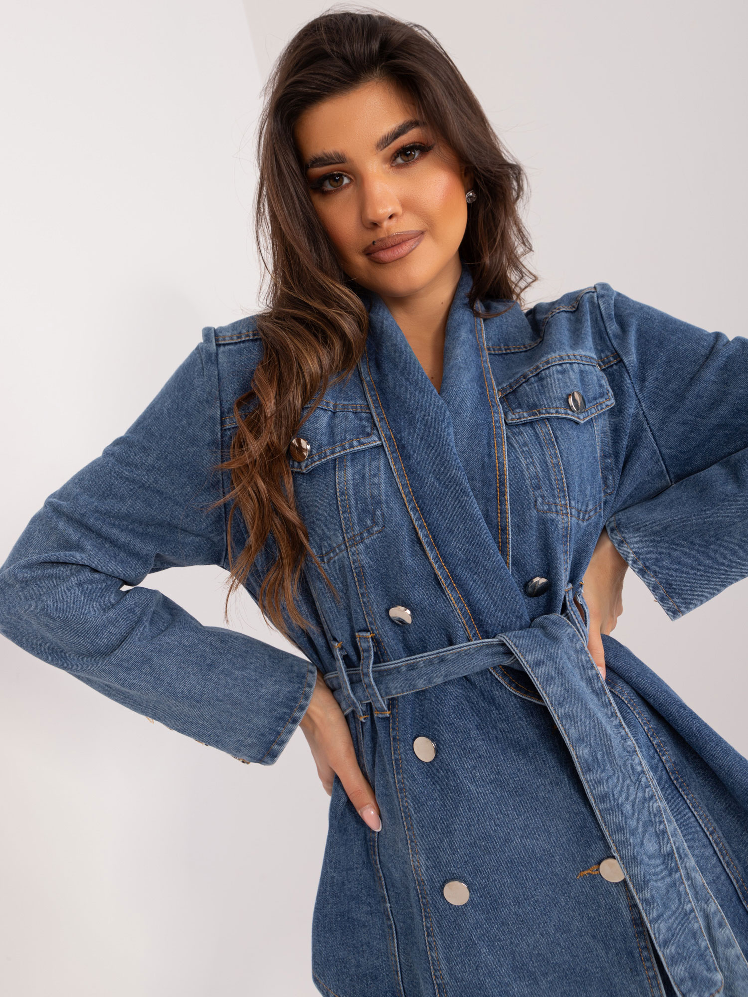 Kurtka Ciemny niebieski - obrazek 4