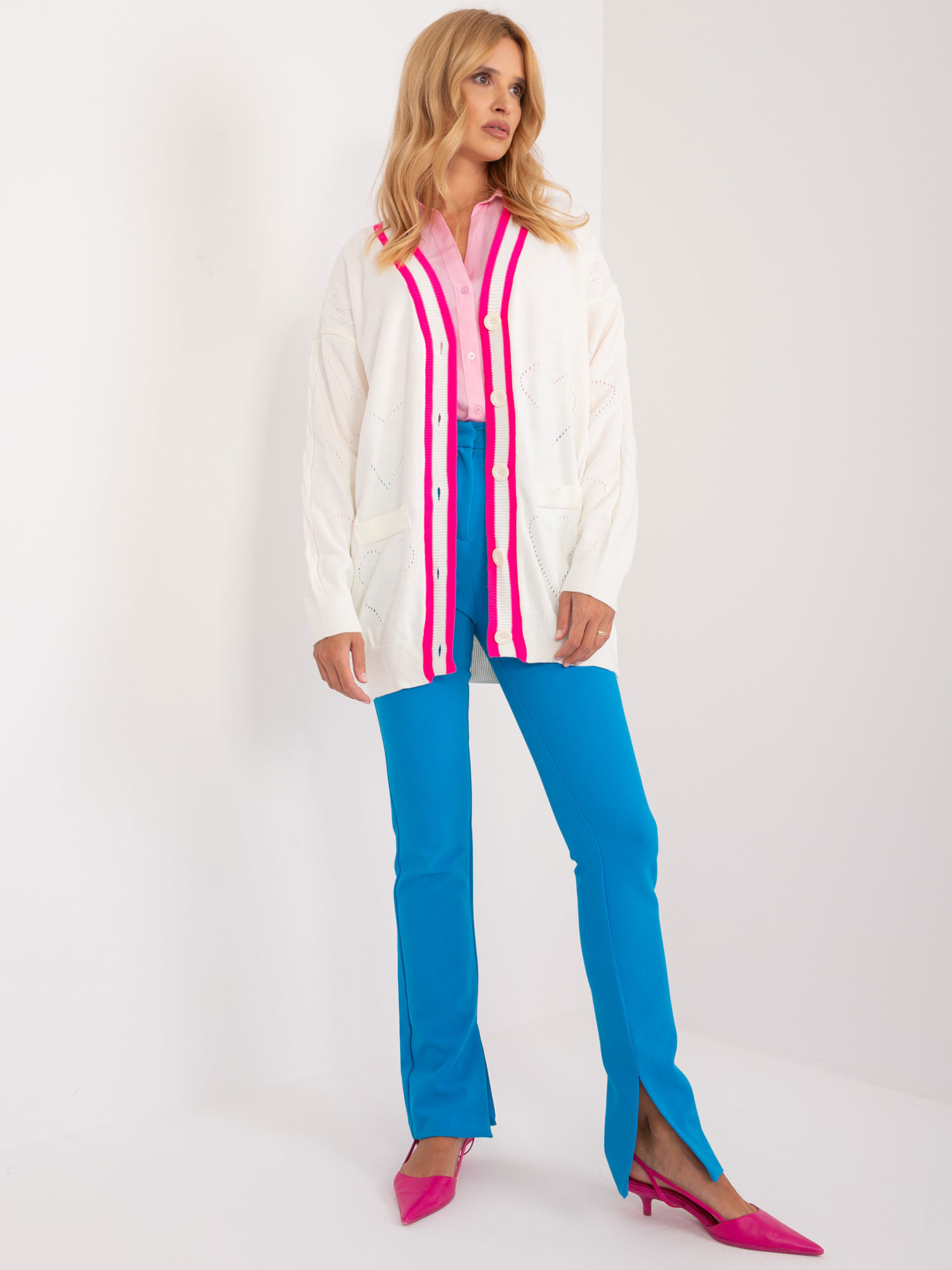 Kardigan Ecru - obrazek 4