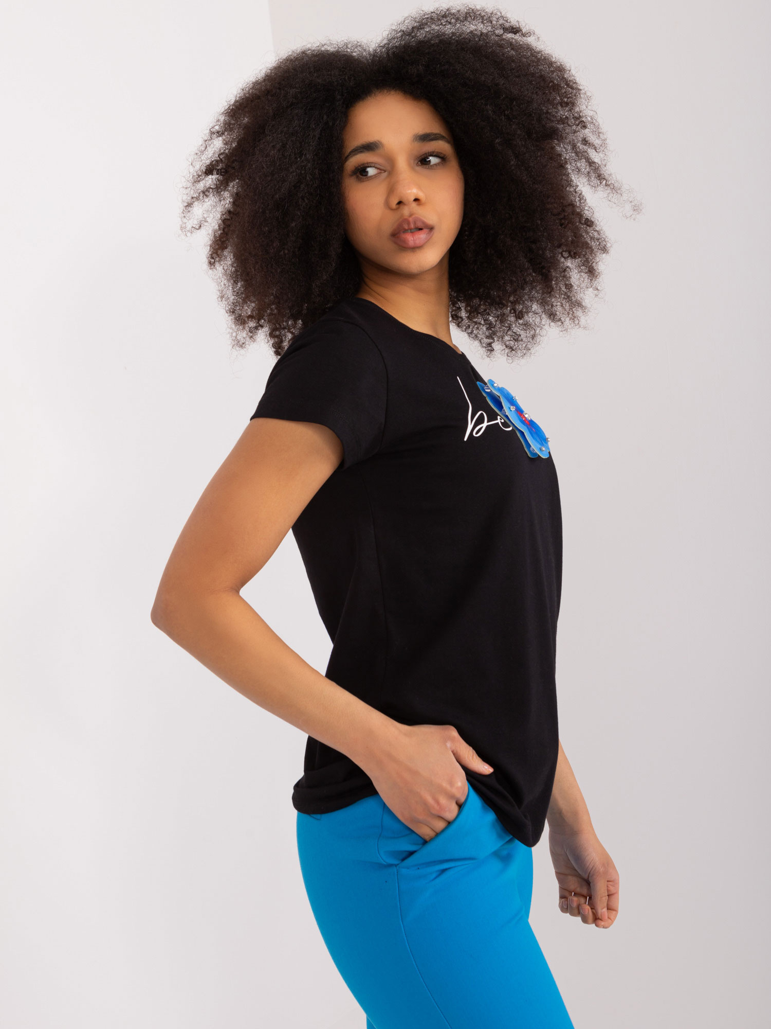 Bluzka Czarny - obrazek 4