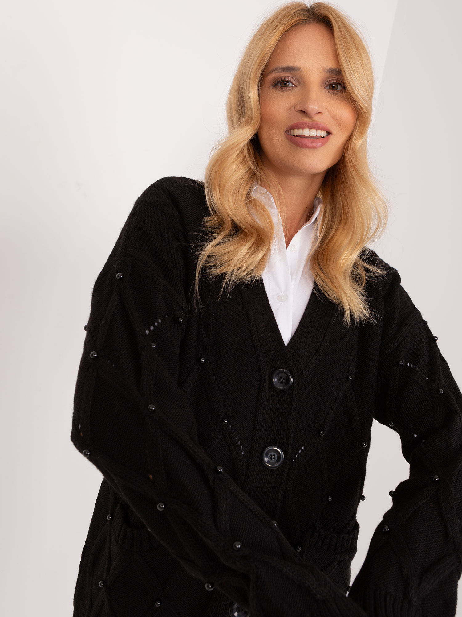 Sweter Czarny - obrazek 4