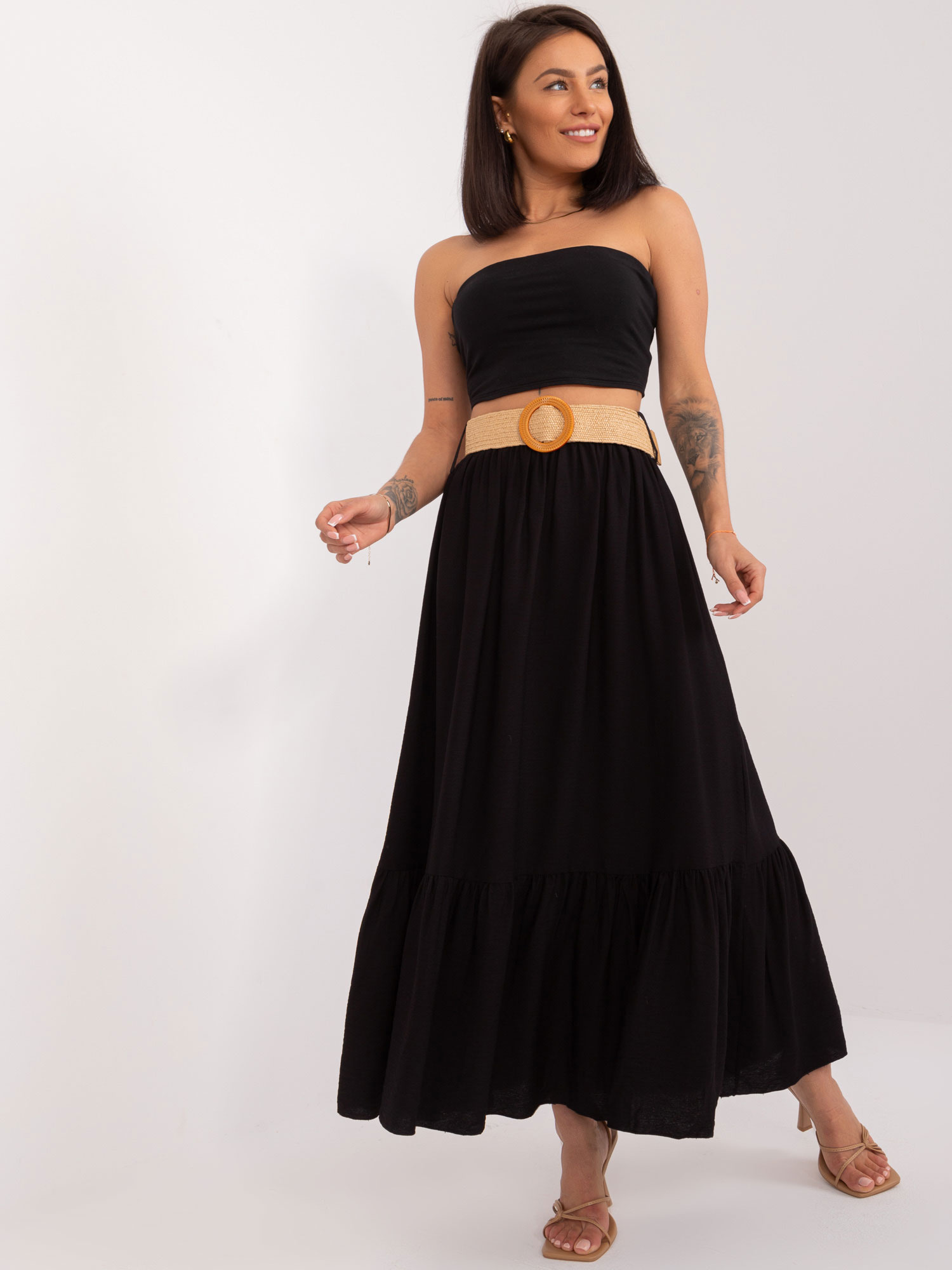 Spódnica Czarny - obrazek 4