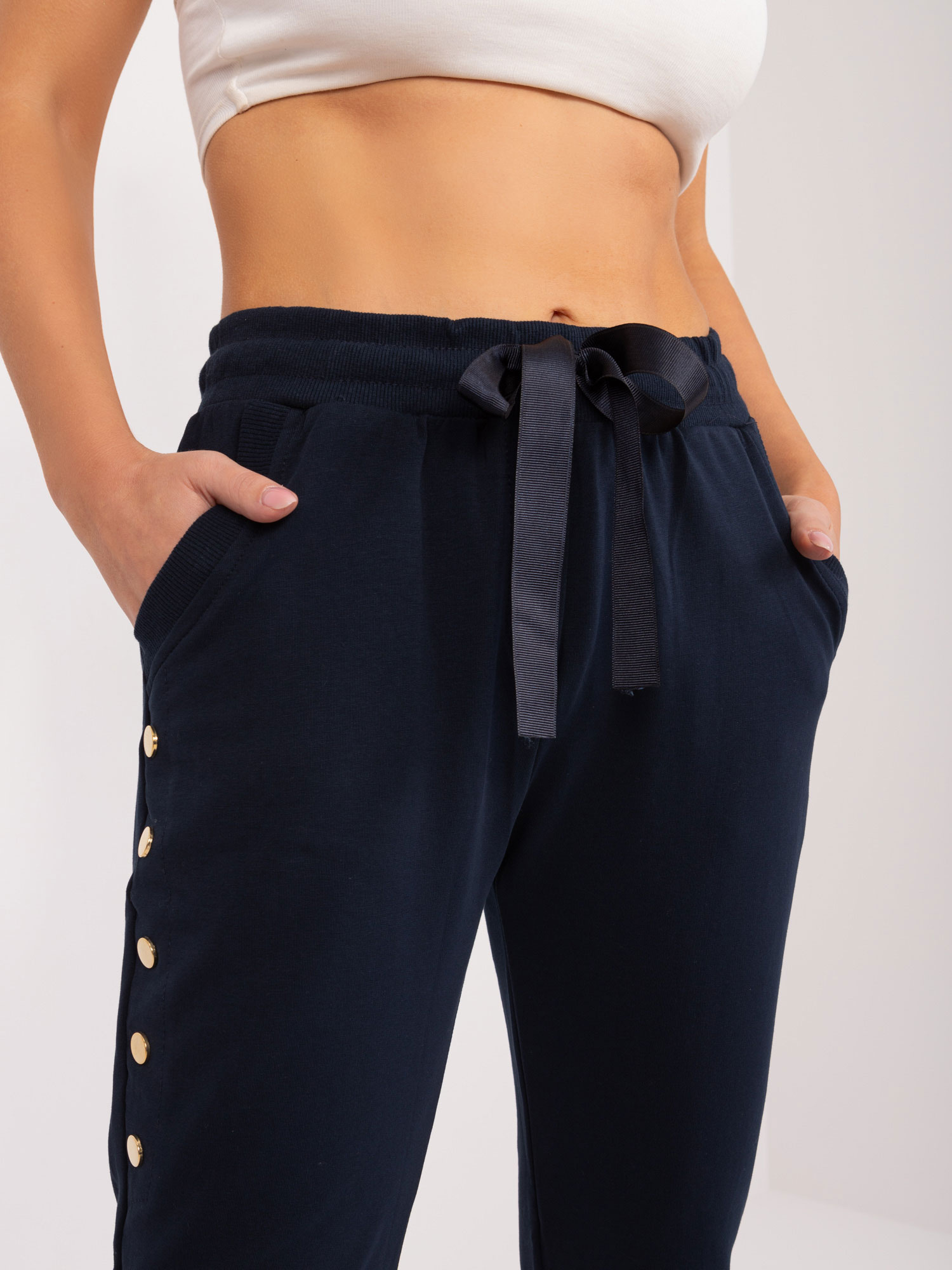 Spodnie dresowe Granatowy - obrazek 4