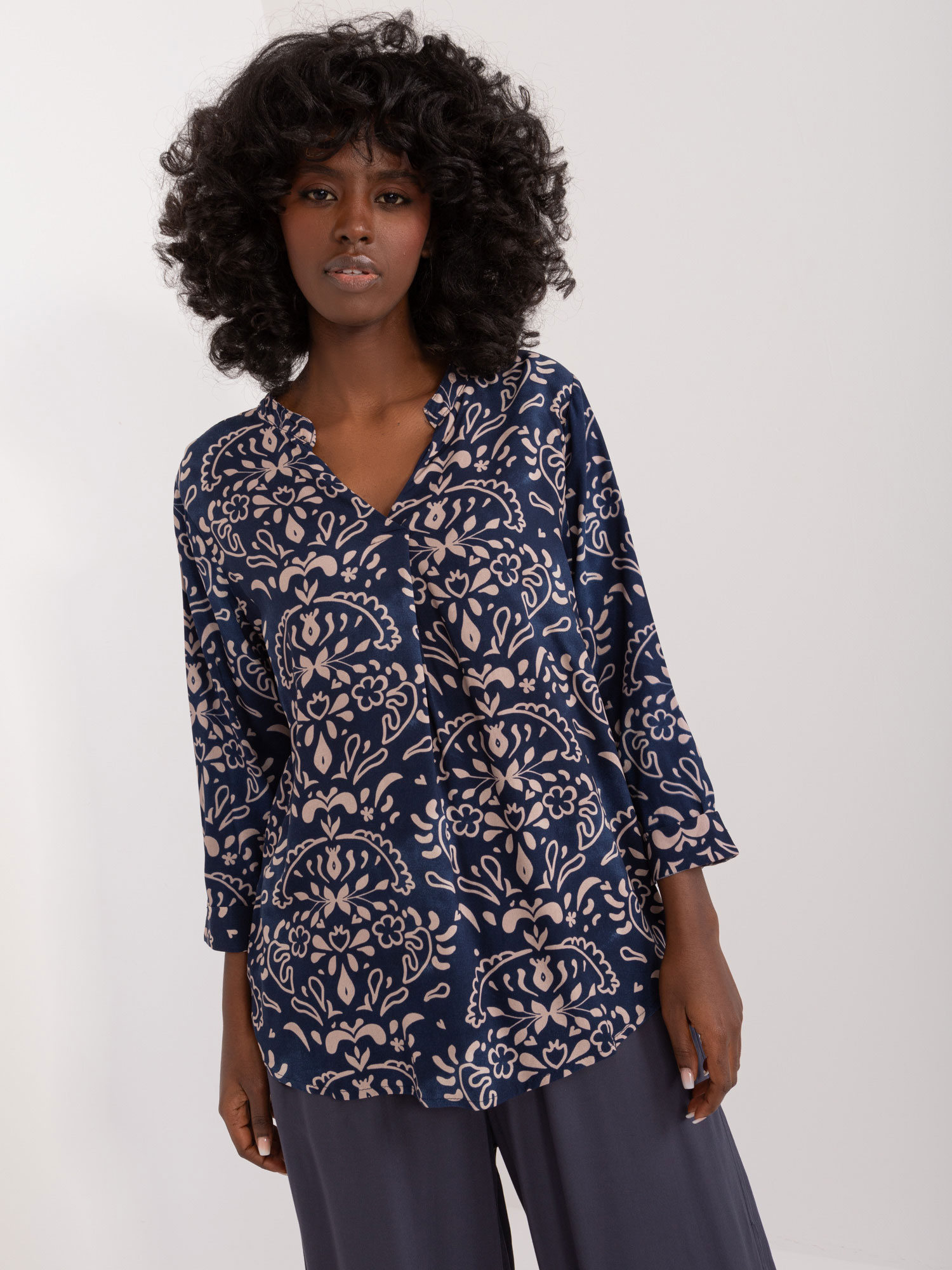 Bluzka Granatowy - obrazek 4