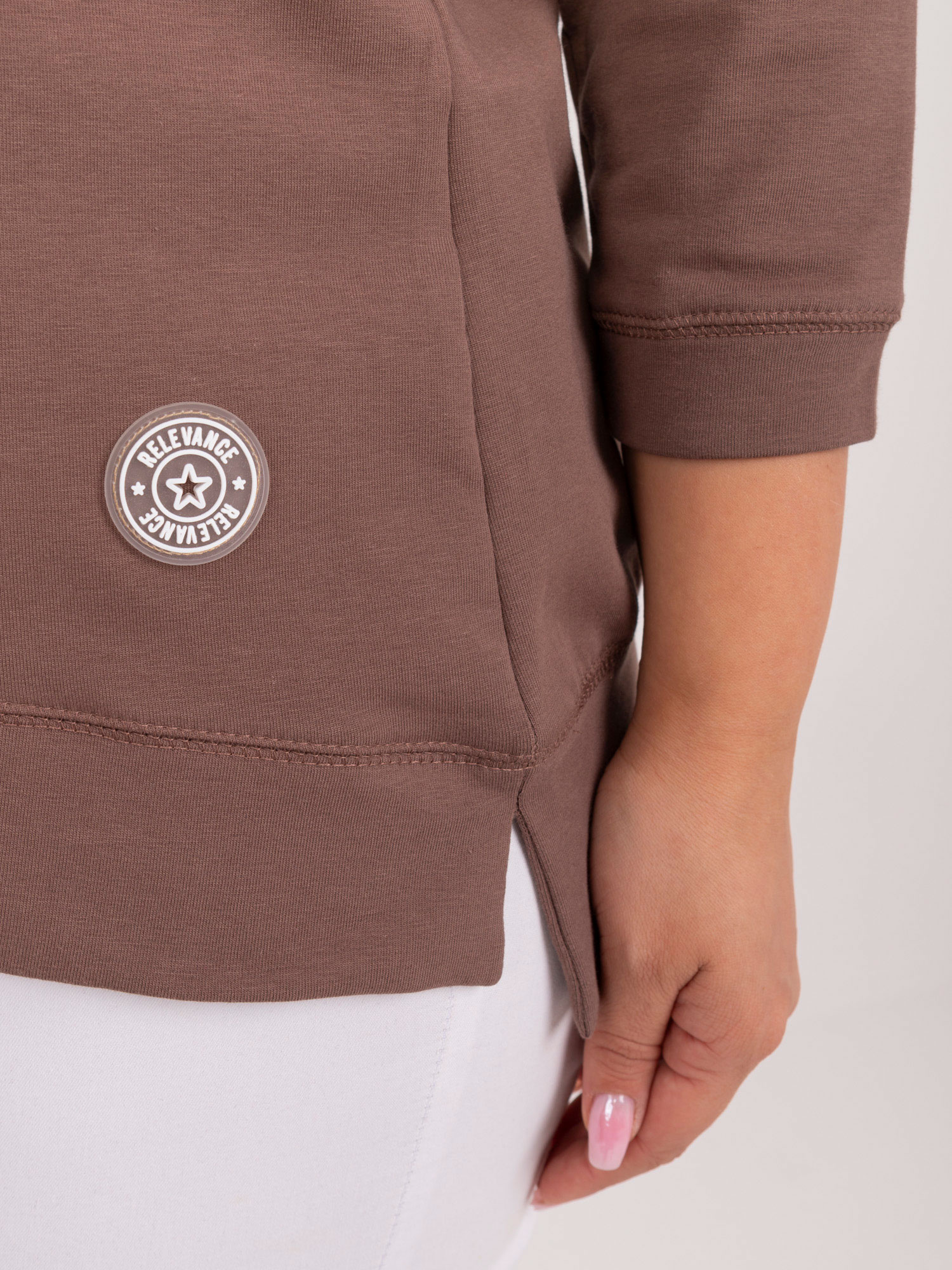 Bluzka Brązowy - obrazek 4