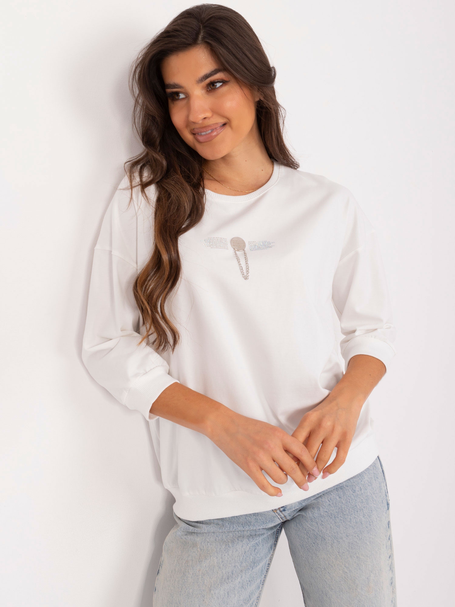 Bluzka Ecru - obrazek 4