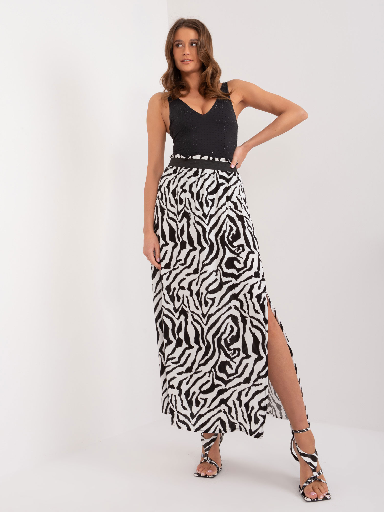 Spódnica Czarno-biały - obrazek 4