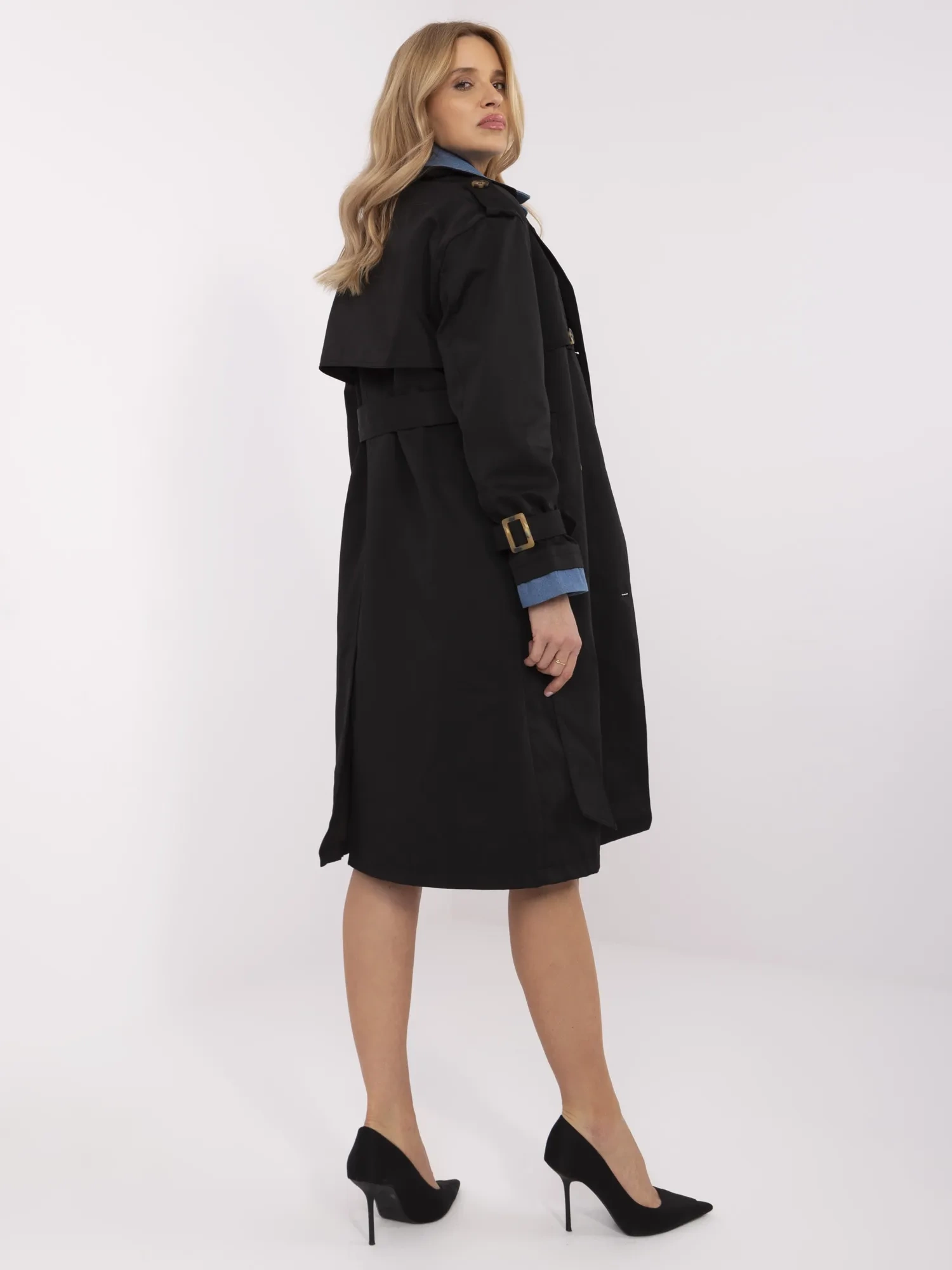 Płaszcz Czarny - obrazek 4