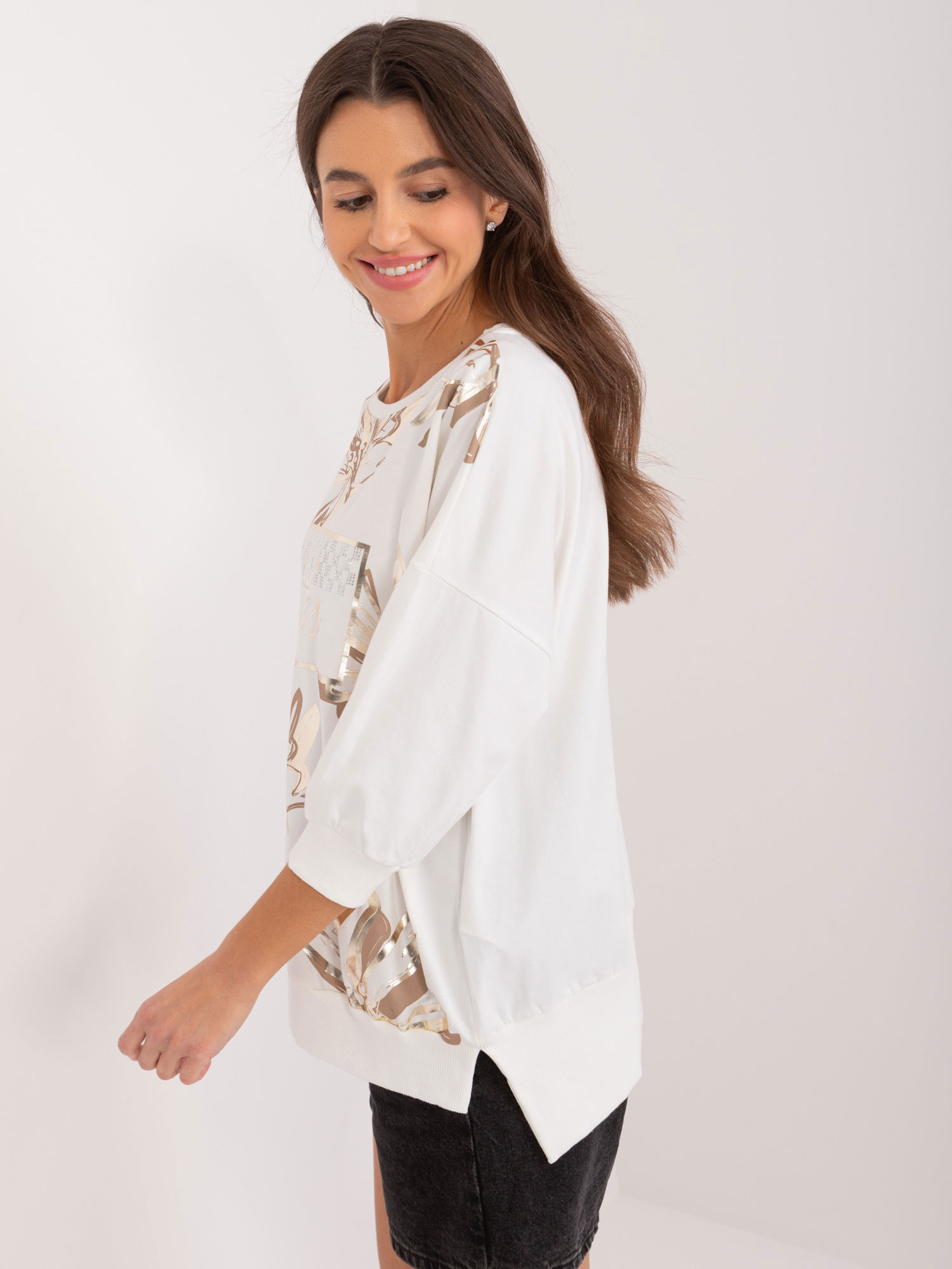 Bluzka Ecru - obrazek 4