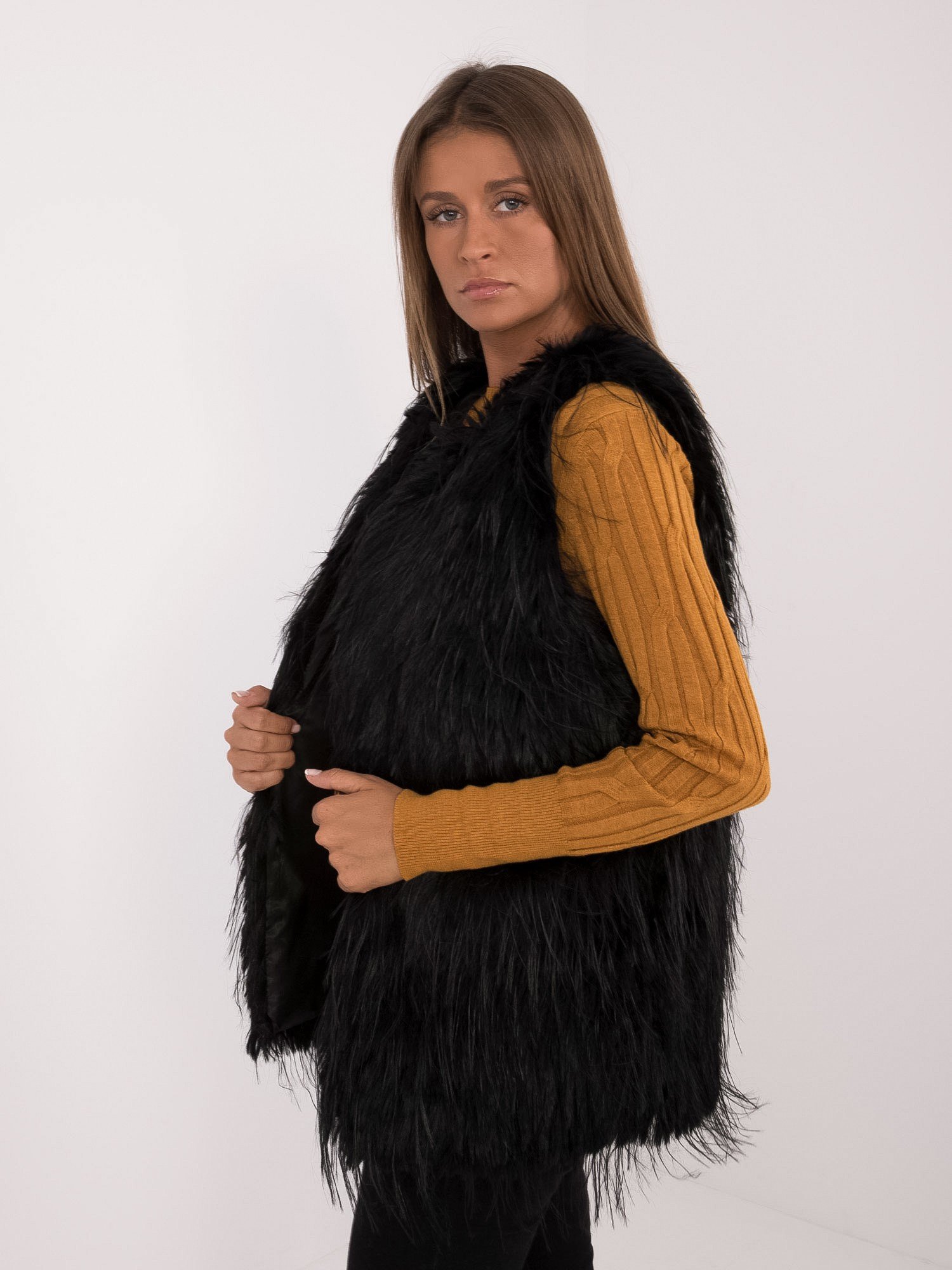 Kamizelka Czarny - obrazek 4