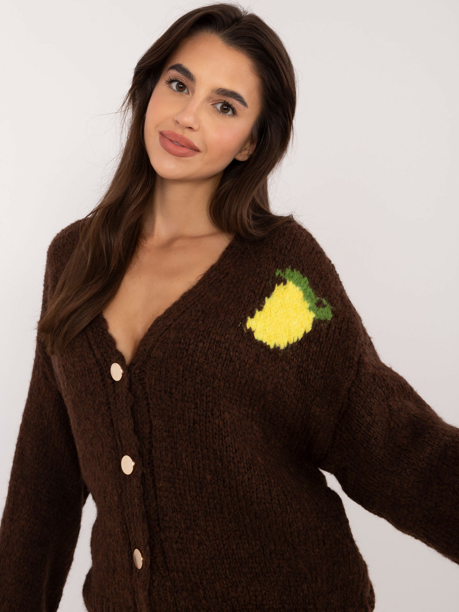 Sweter Brązowy - obrazek 4