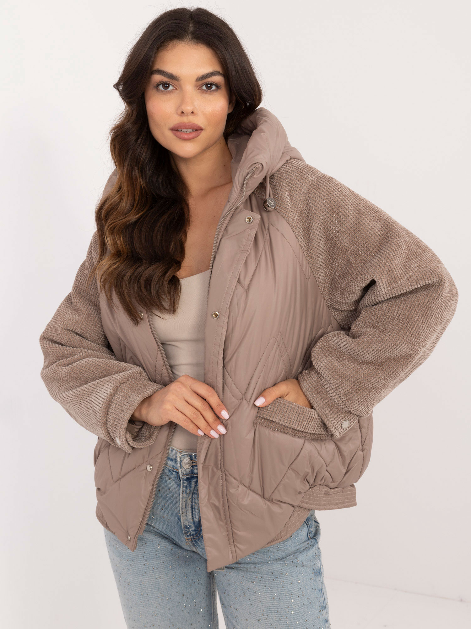 Kurtka Jasny brązowy - obrazek 4