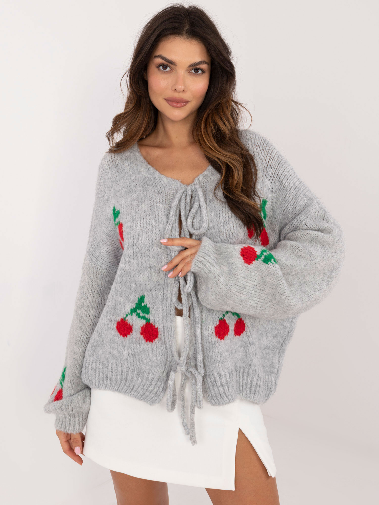 Sweter Szary - obrazek 4